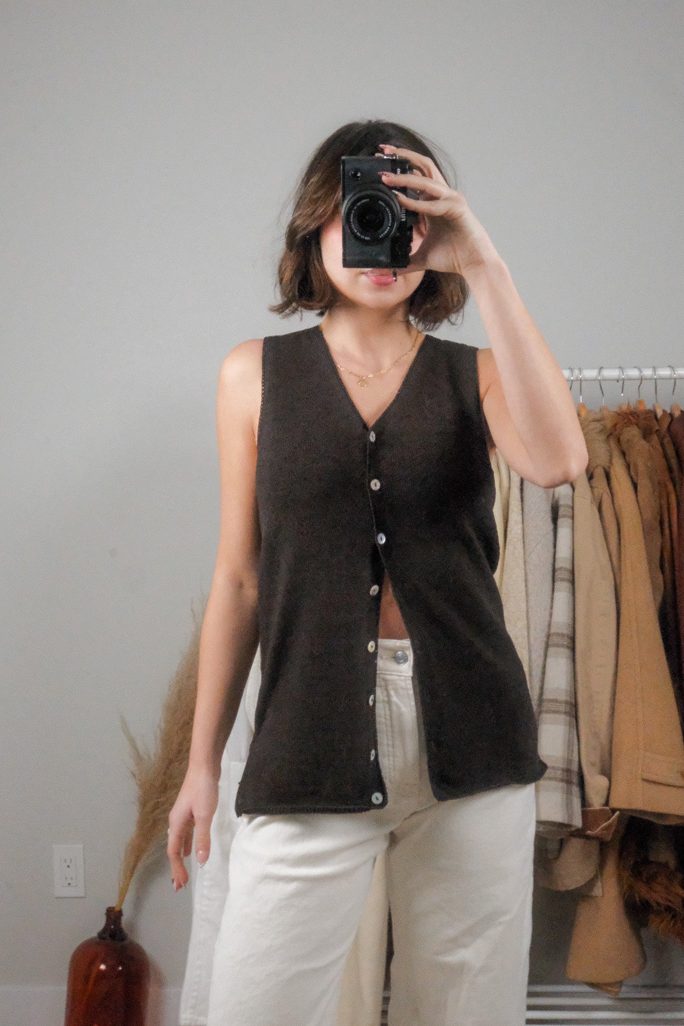 Vintage x Knit Vest (S)