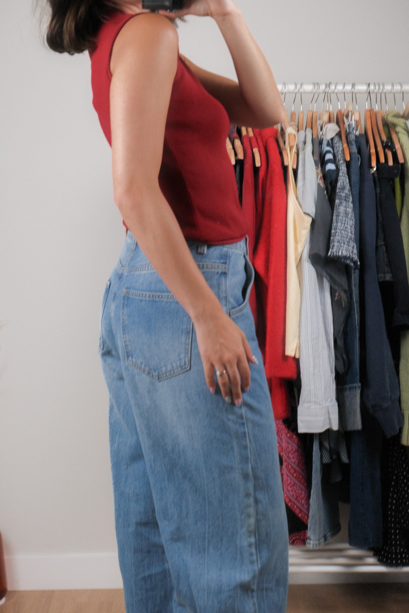 Vintage x V-Neck Tank (S)