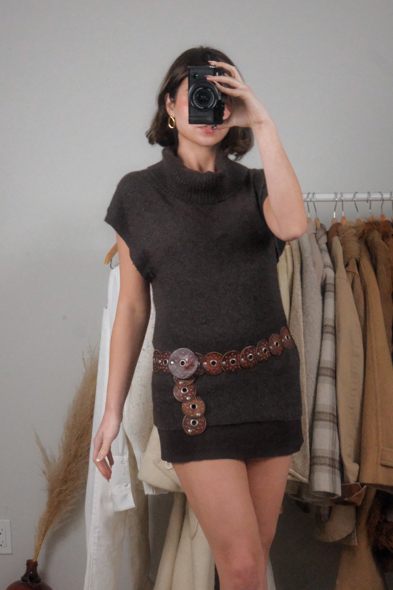 BCBG x Wool/Angora Blend Turtleneck Top (M/L)