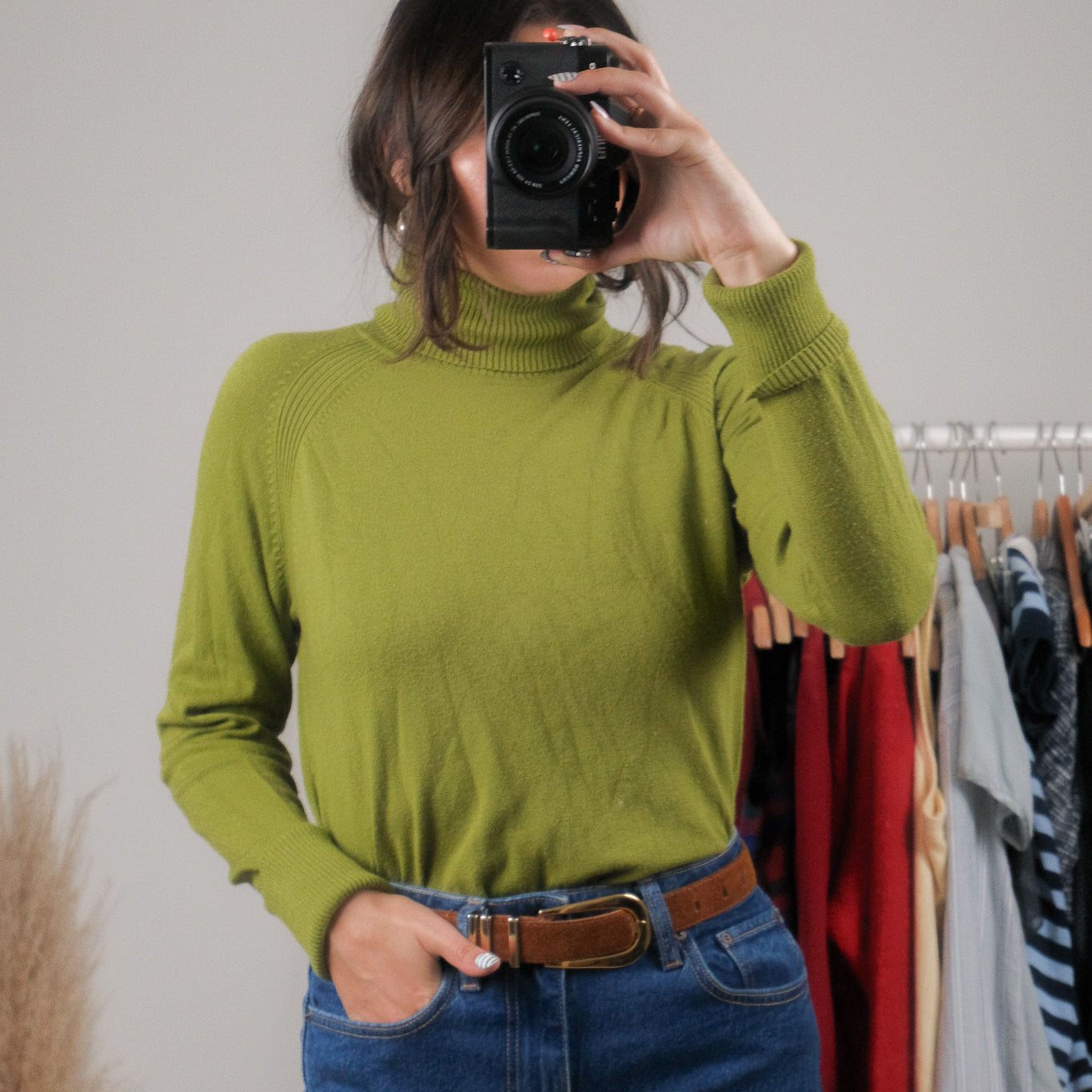 Vintage x Textured Turtleneck (M/L)