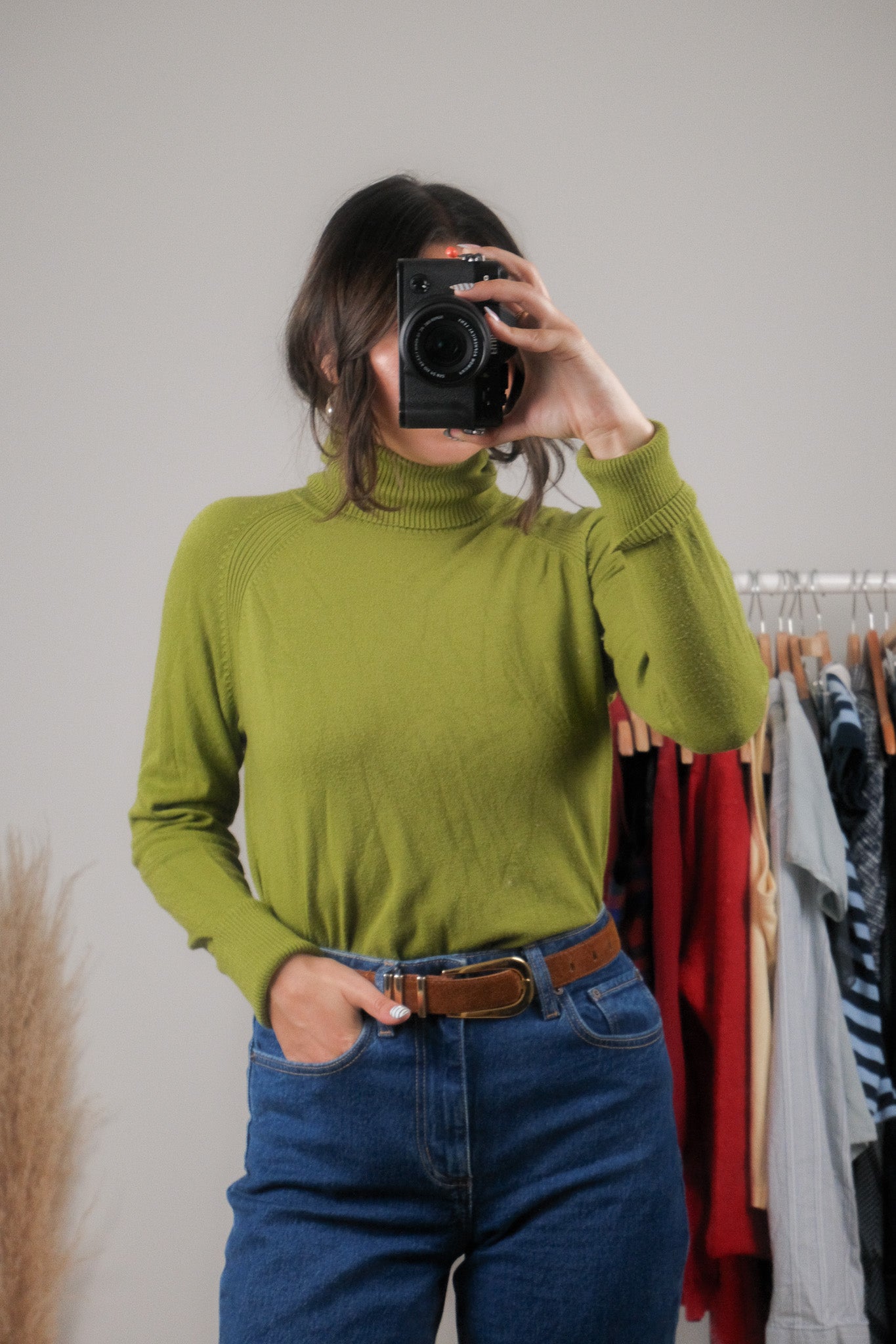 Vintage x Textured Turtleneck (M/L)