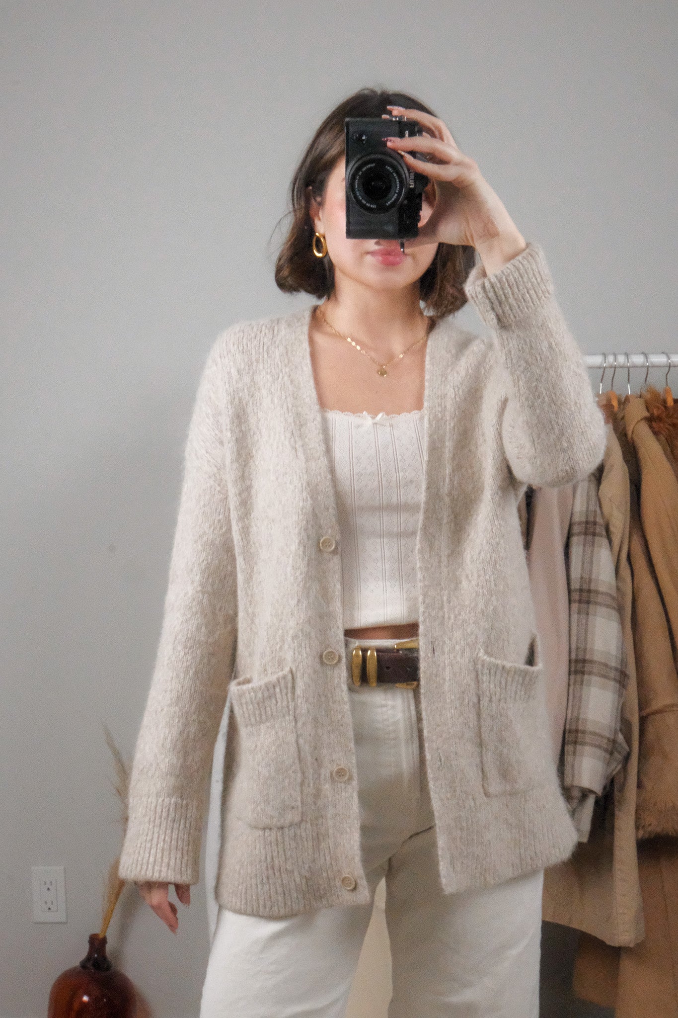 COS x Wool/Alpaca Knit Cardigan (S)