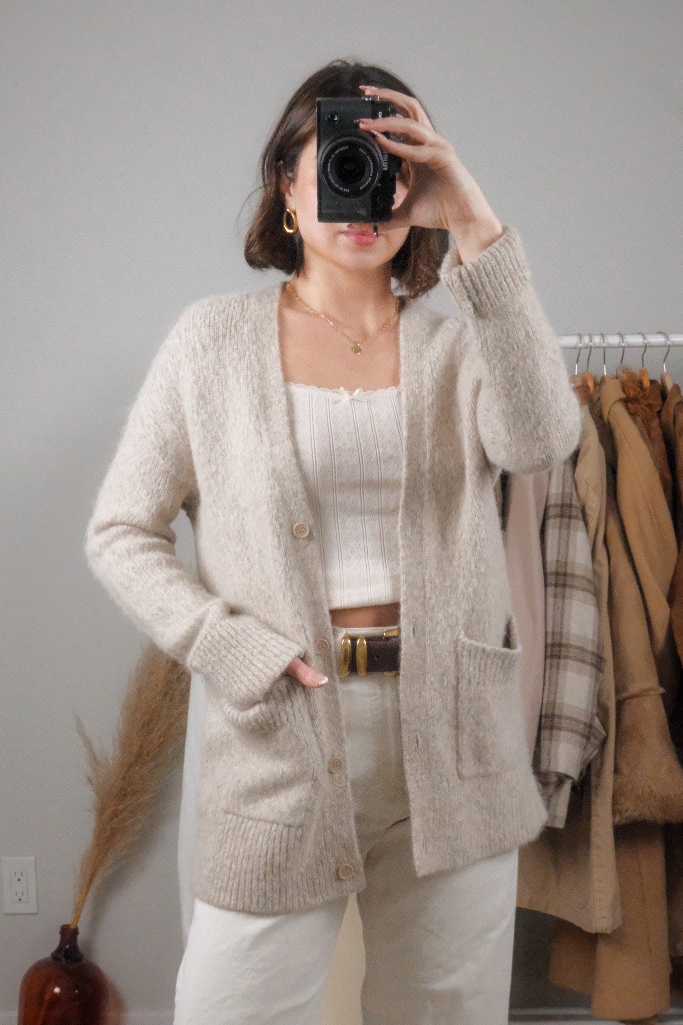 COS x Wool/Alpaca Knit Cardigan (S)