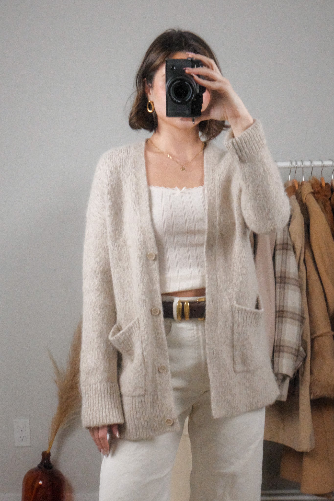COS x Wool/Alpaca Knit Cardigan (S)