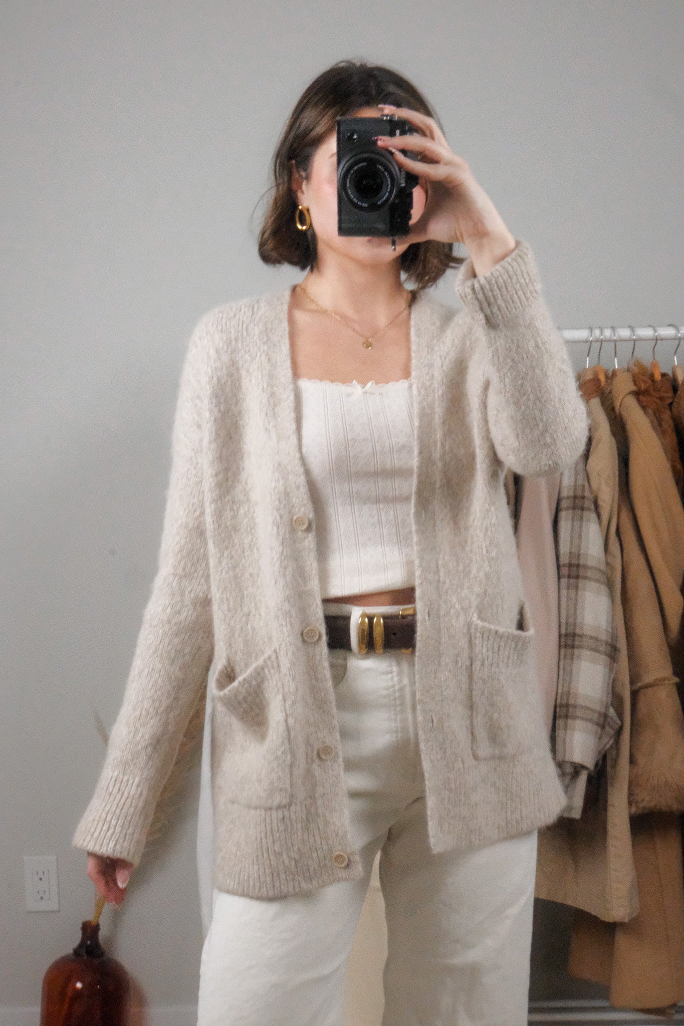 COS x Wool/Alpaca Knit Cardigan (S)