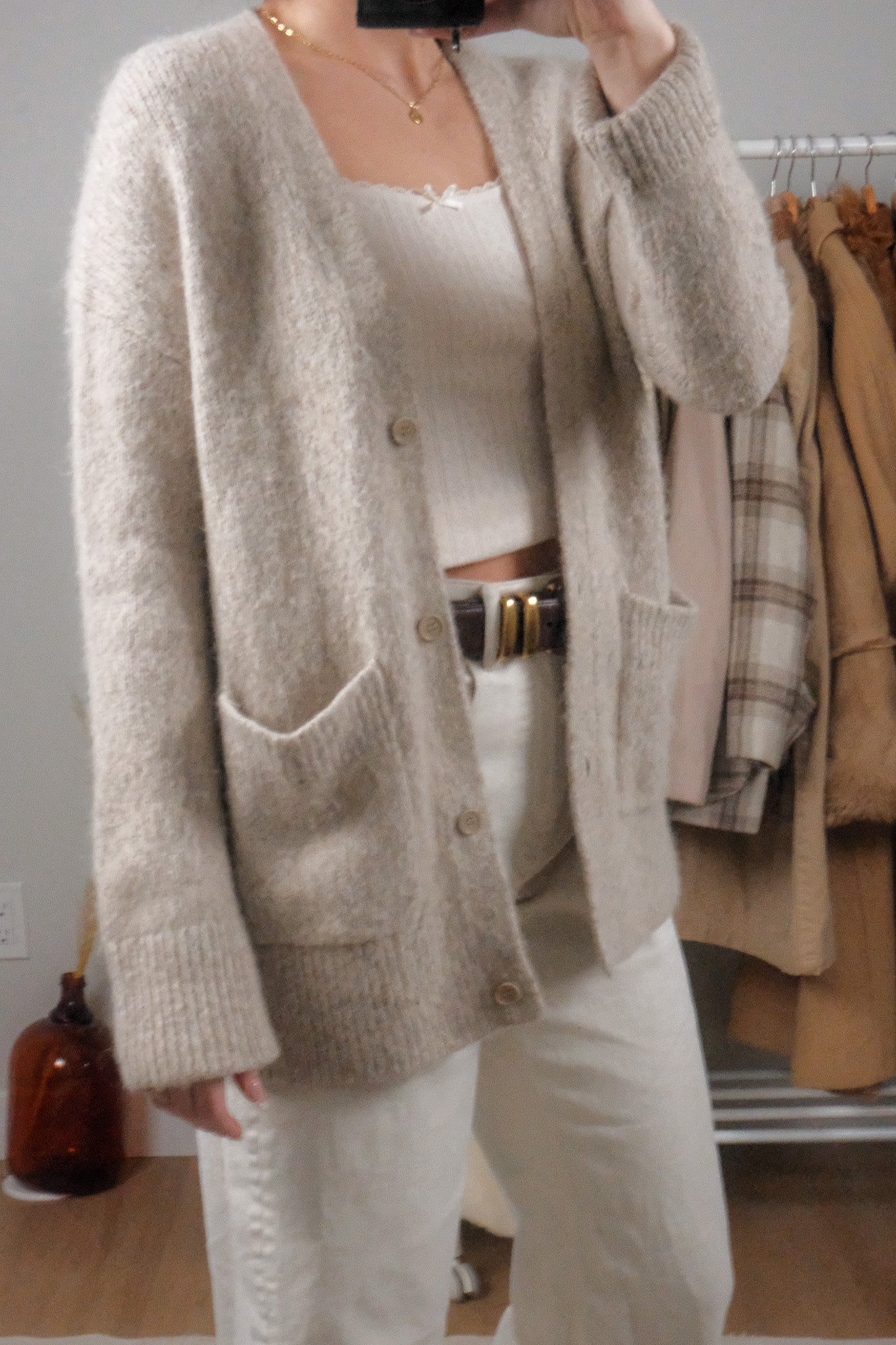 COS x Wool/Alpaca Knit Cardigan (S)