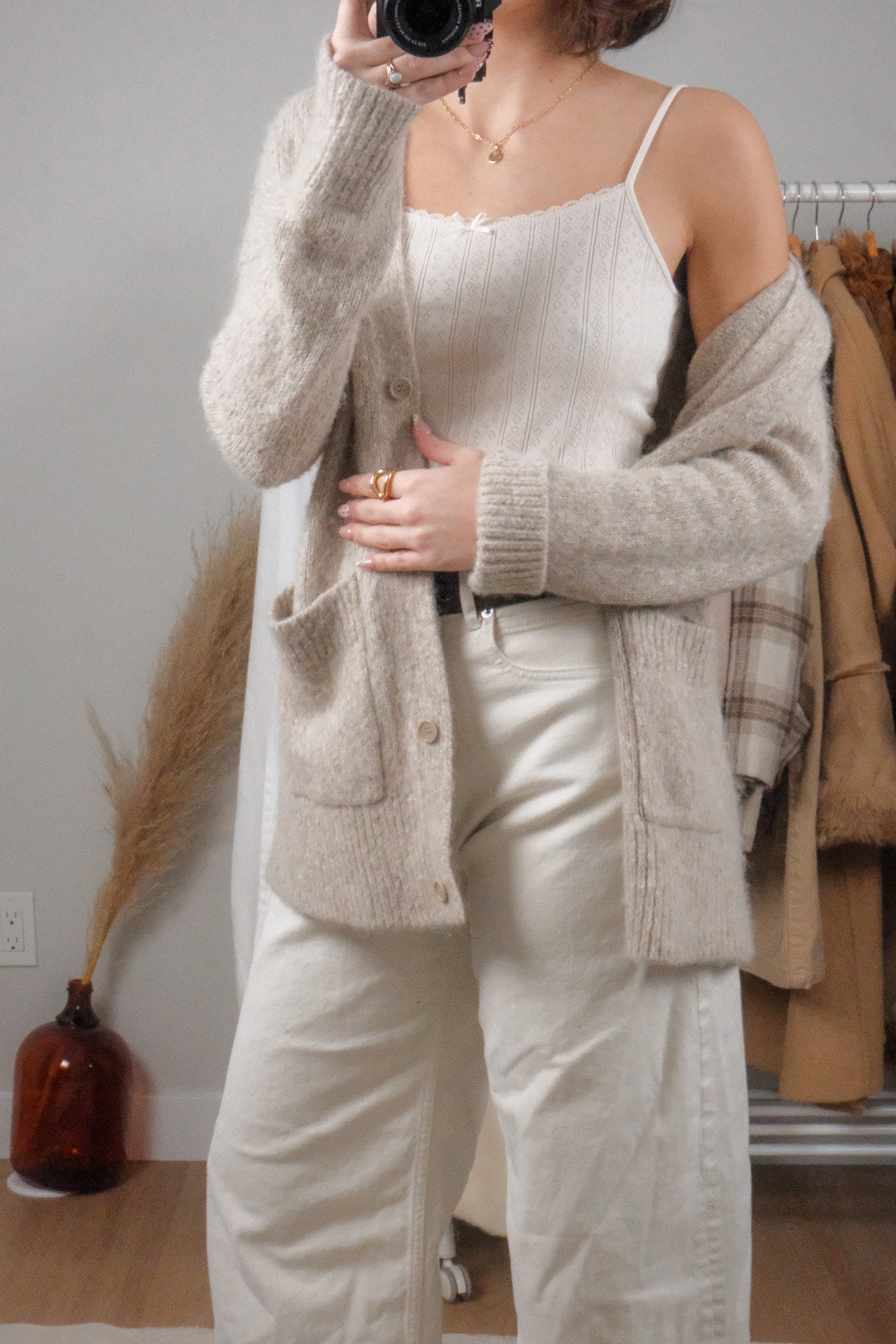 COS x Wool/Alpaca Knit Cardigan (S)