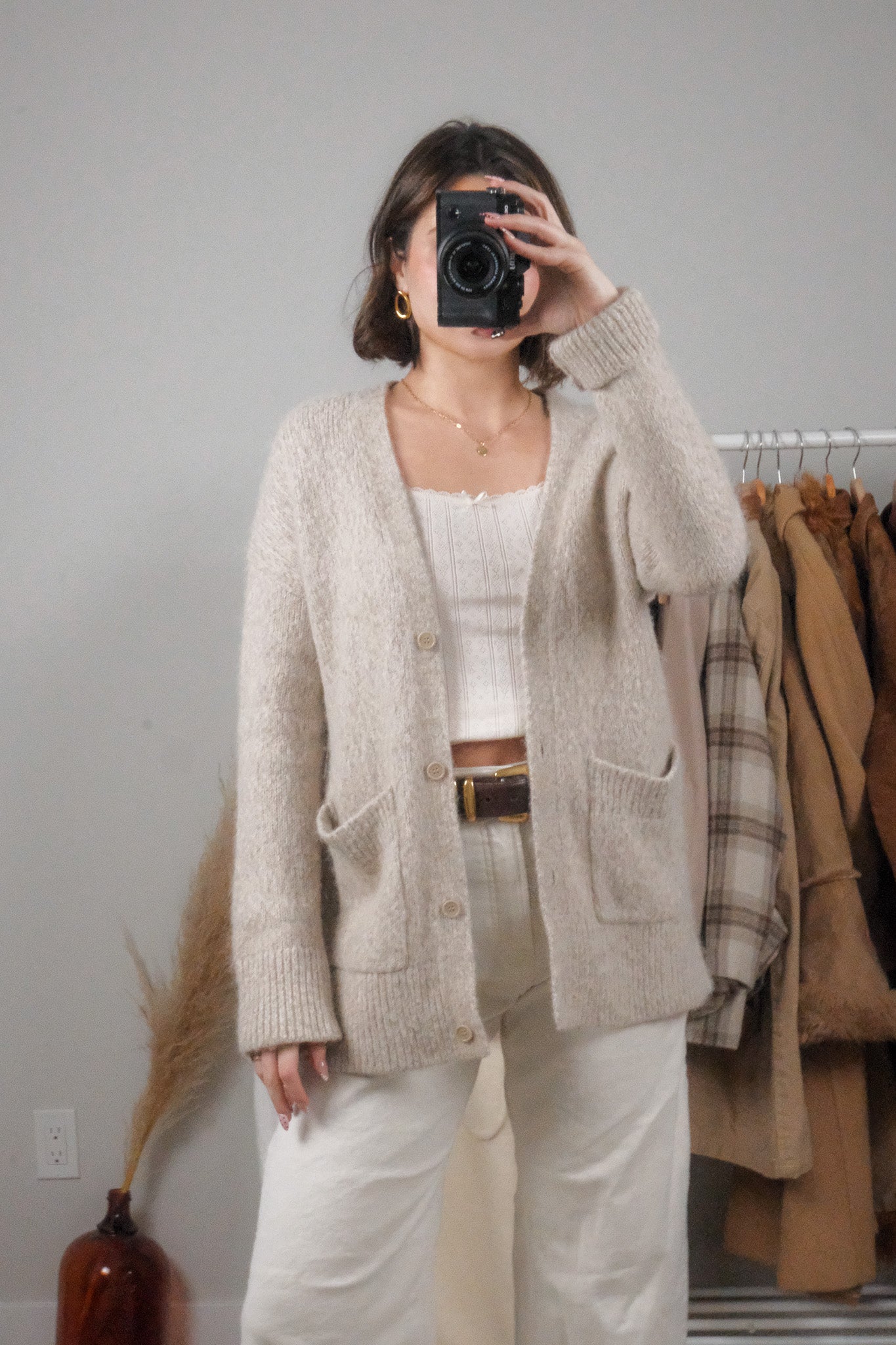 COS x Wool/Alpaca Knit Cardigan (S)