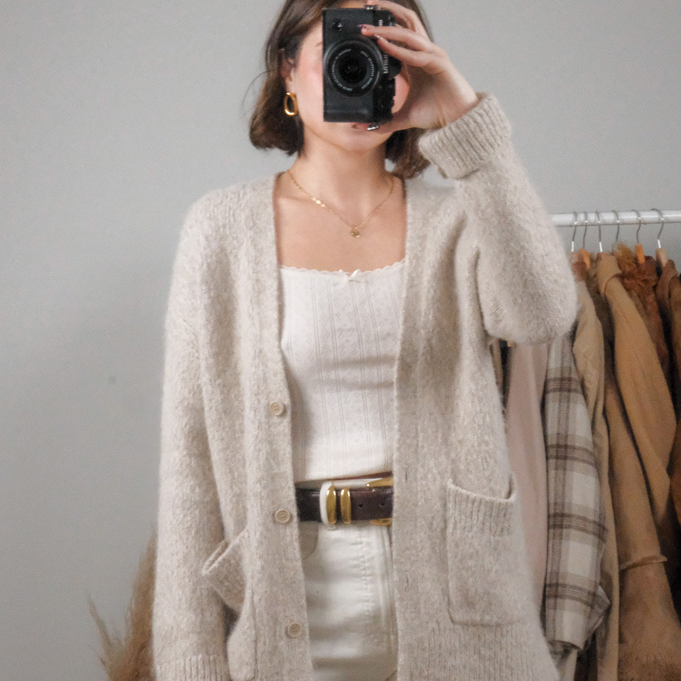 COS x Wool/Alpaca Knit Cardigan (S)