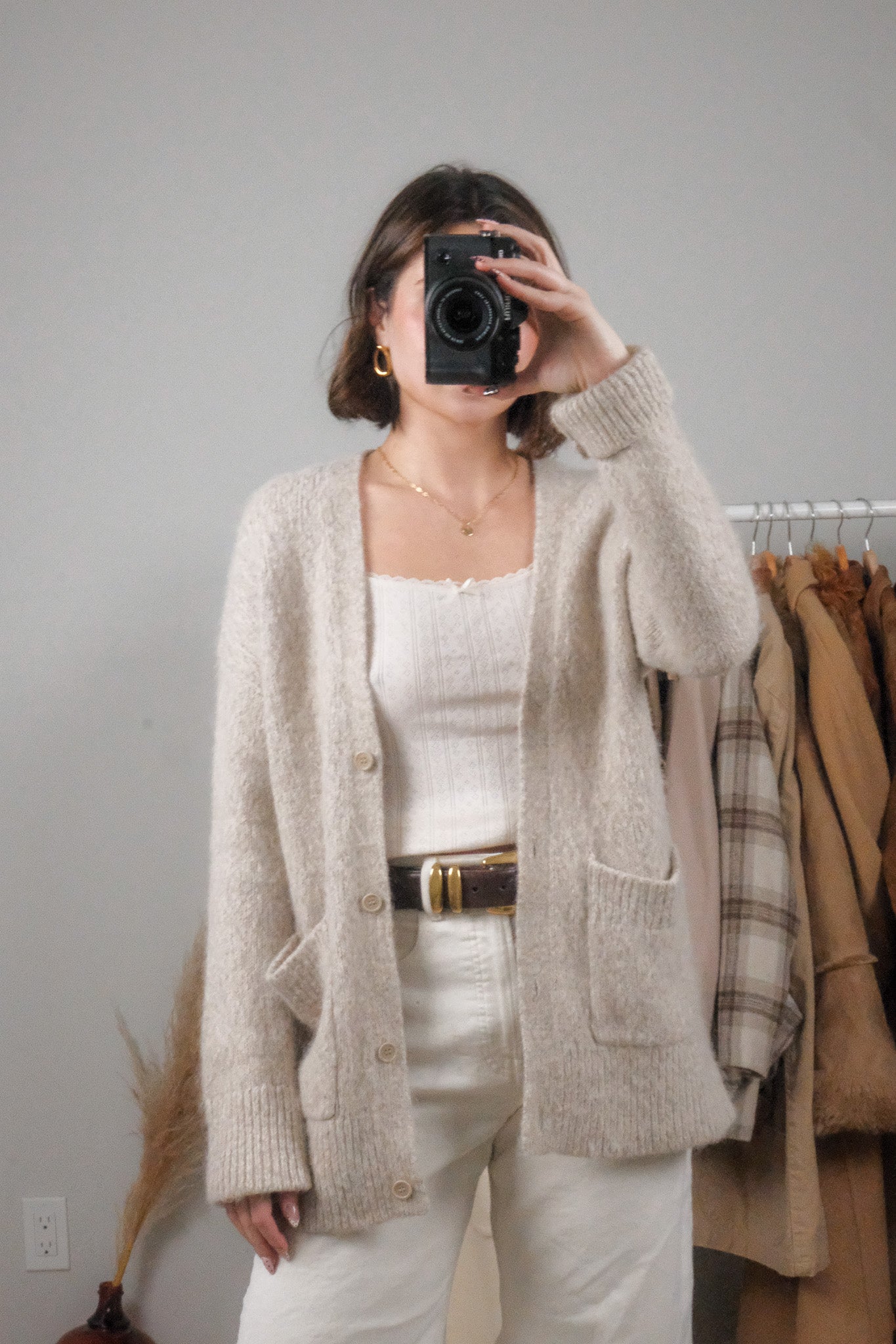 COS x Wool/Alpaca Knit Cardigan (S)