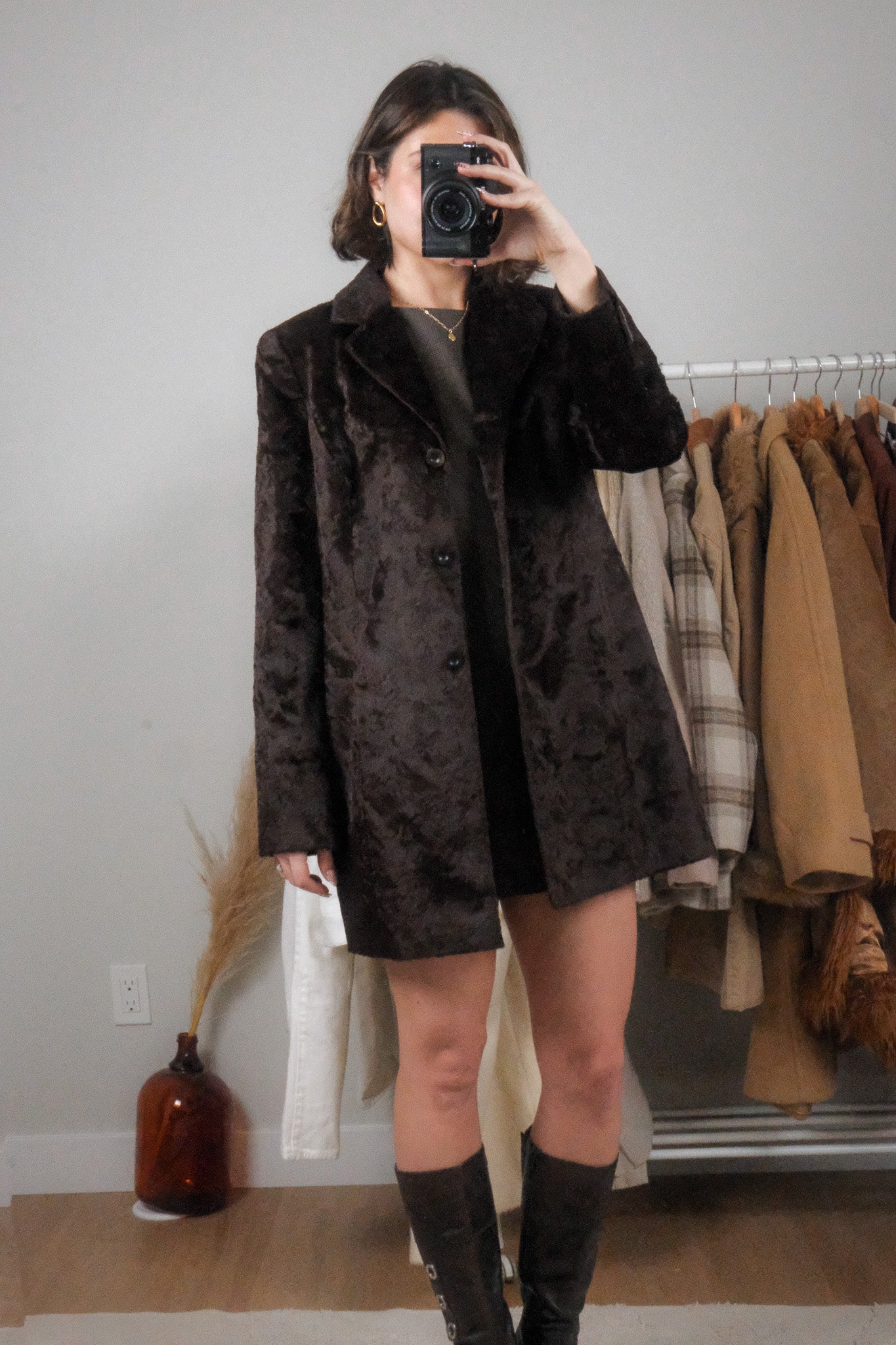 Vintage x Faux Fur Jacket (S)
