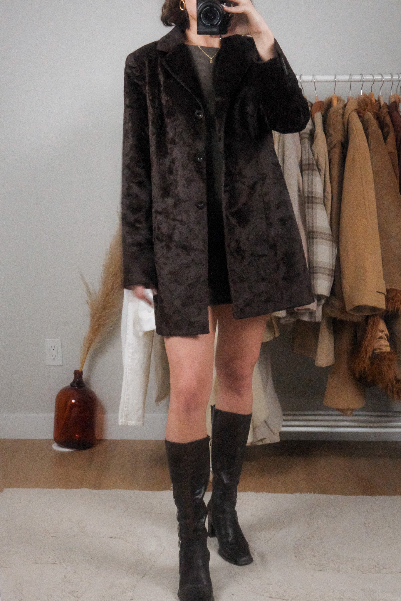 Vintage x Faux Fur Jacket (S)