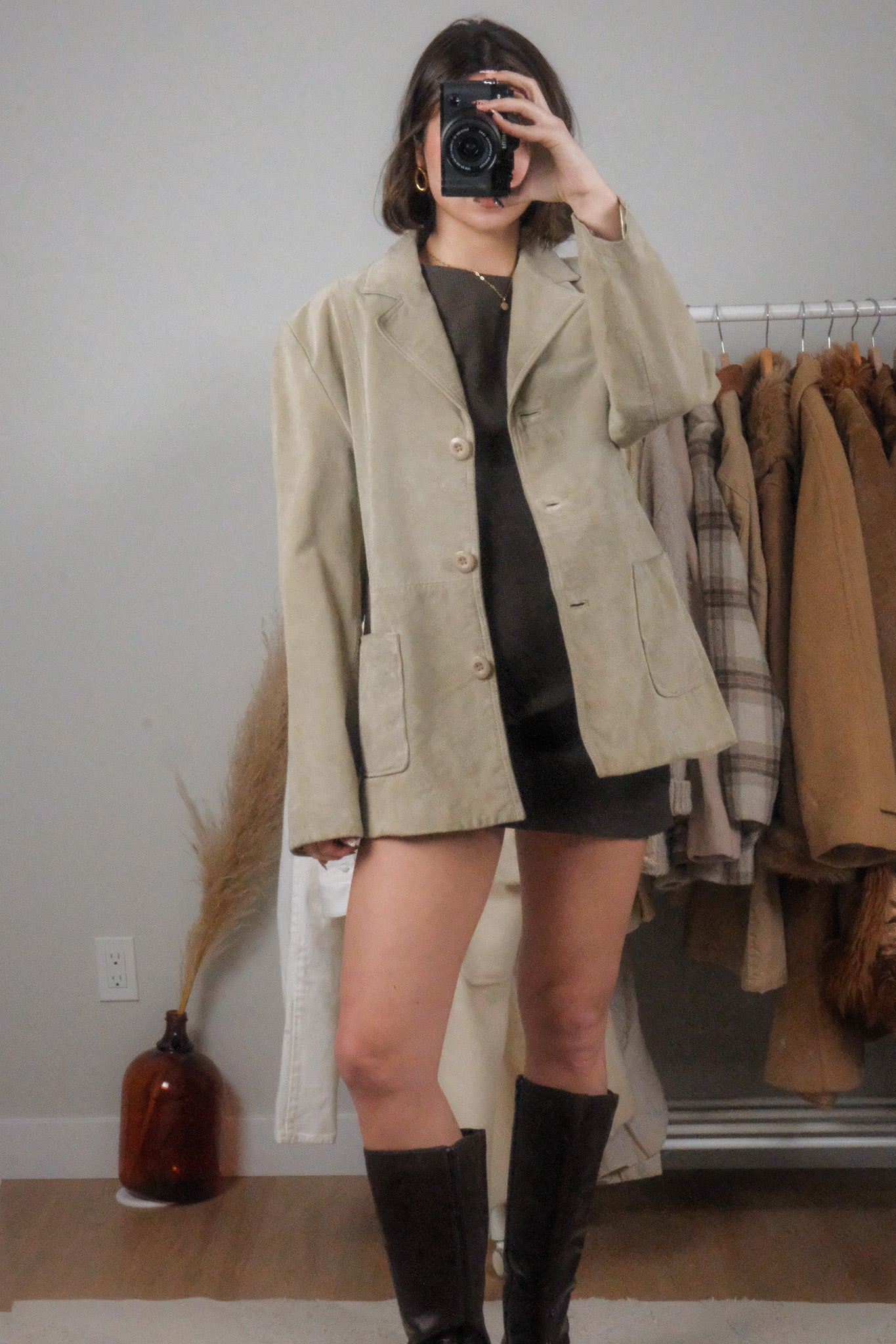 Made in Canada x Vintage x Suede Blazer (L)