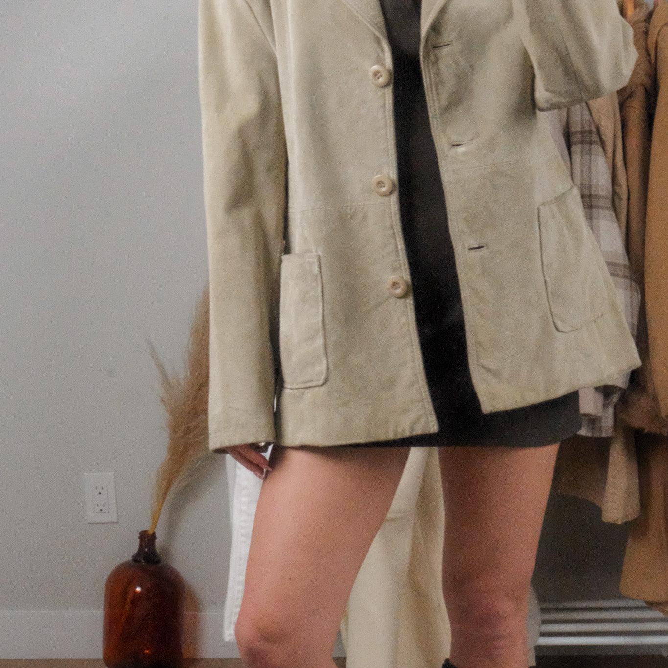 Made in Canada x Vintage x Suede Blazer (L)