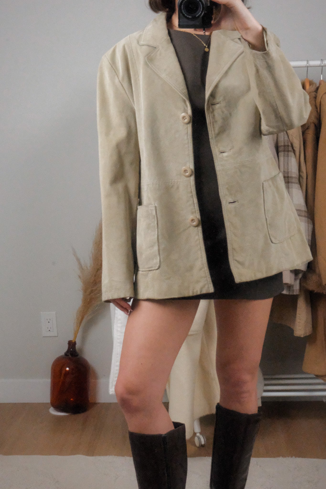 Made in Canada x Vintage x Suede Blazer (L)