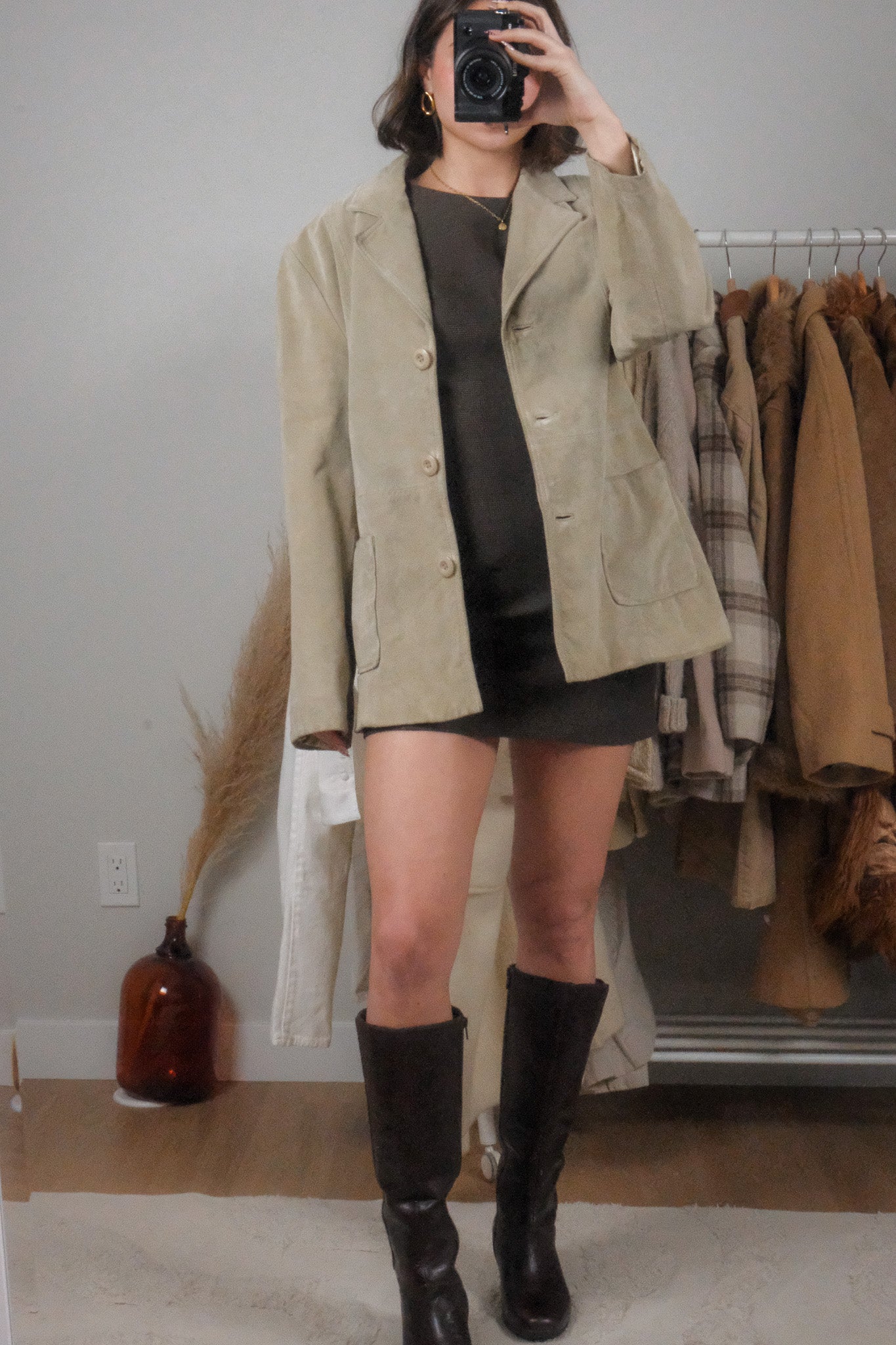 Made in Canada x Vintage x Suede Blazer (L)