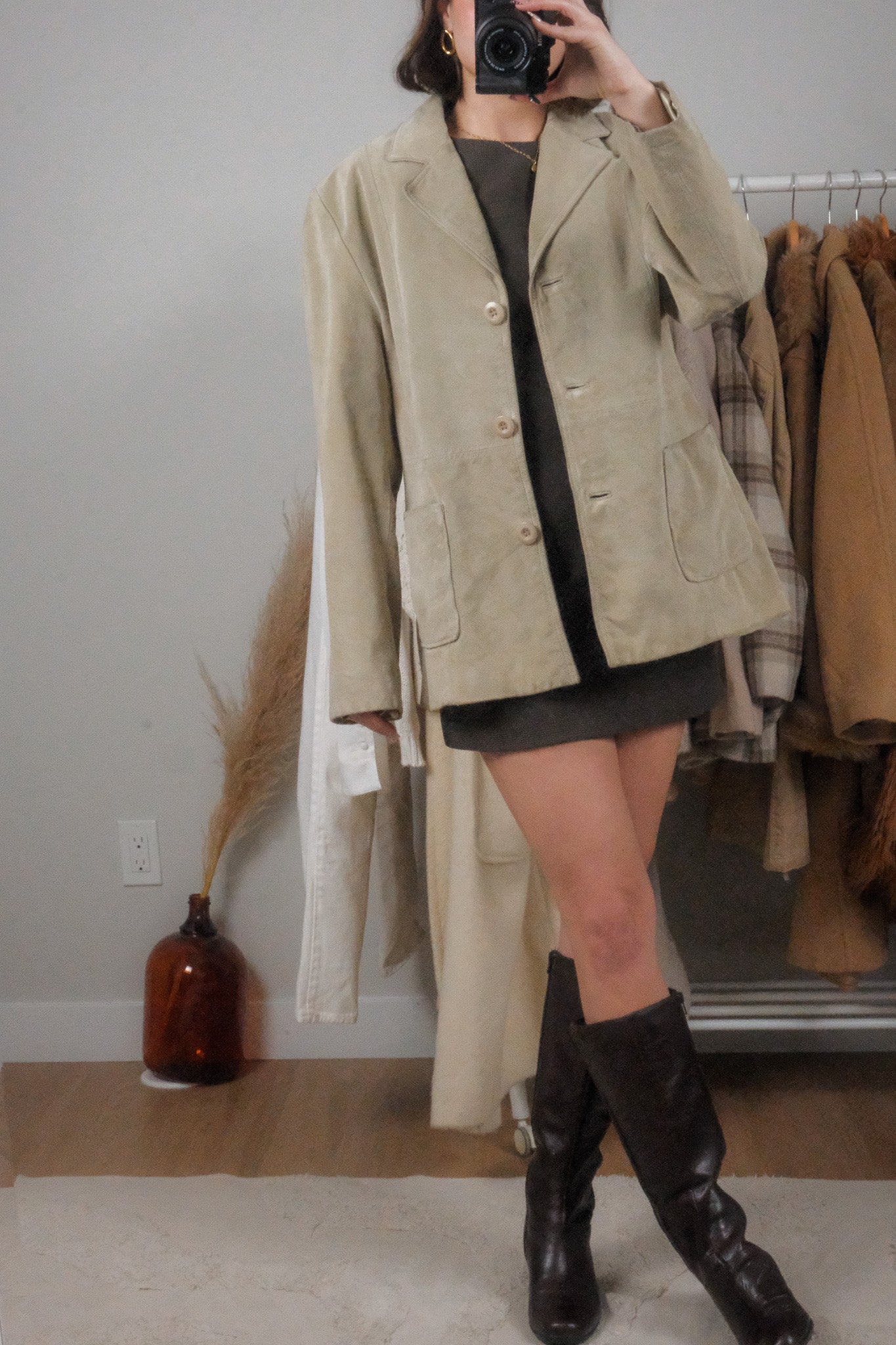 Made in Canada x Vintage x Suede Blazer (L)