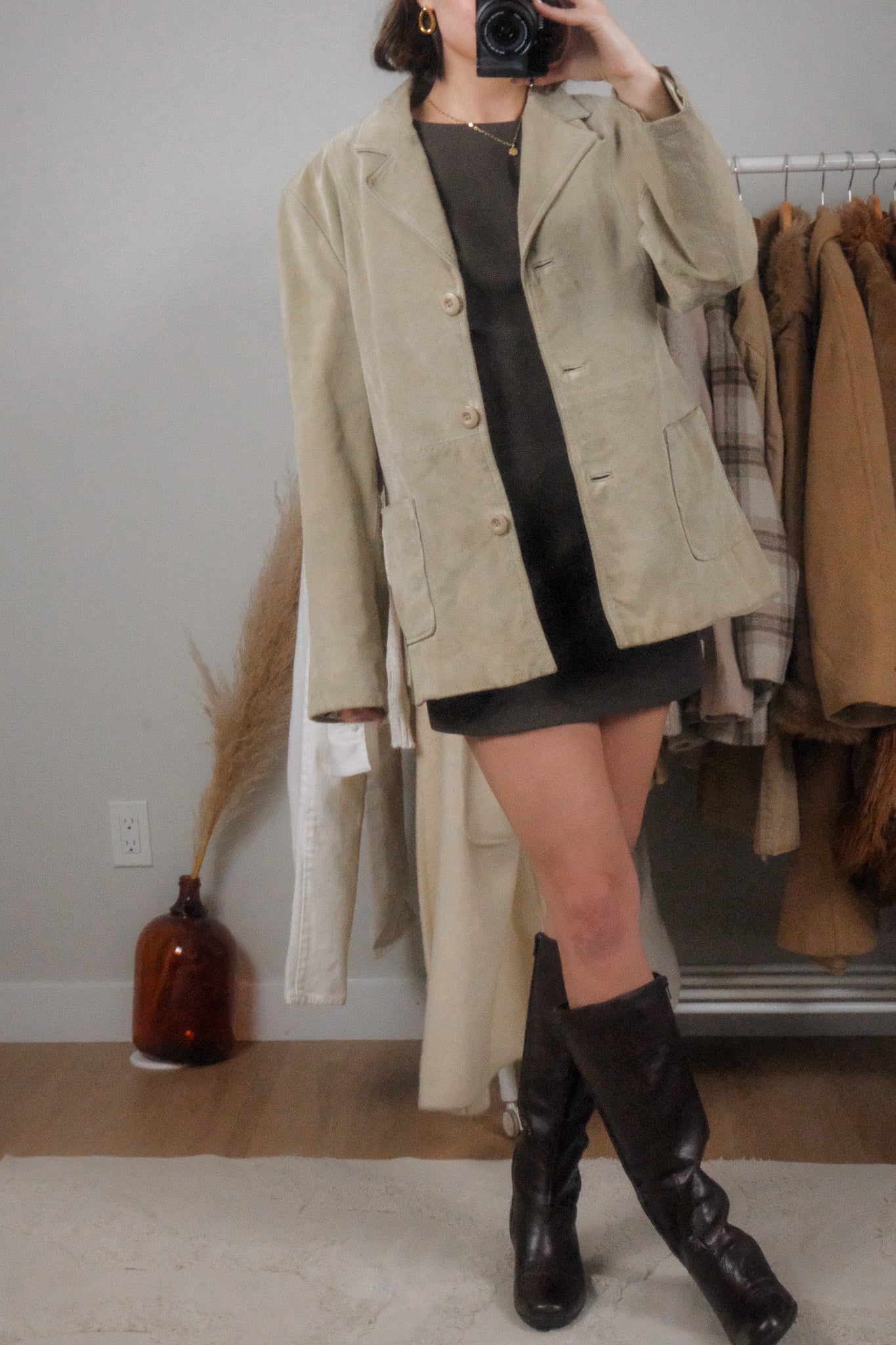 Made in Canada x Vintage x Suede Blazer (L)