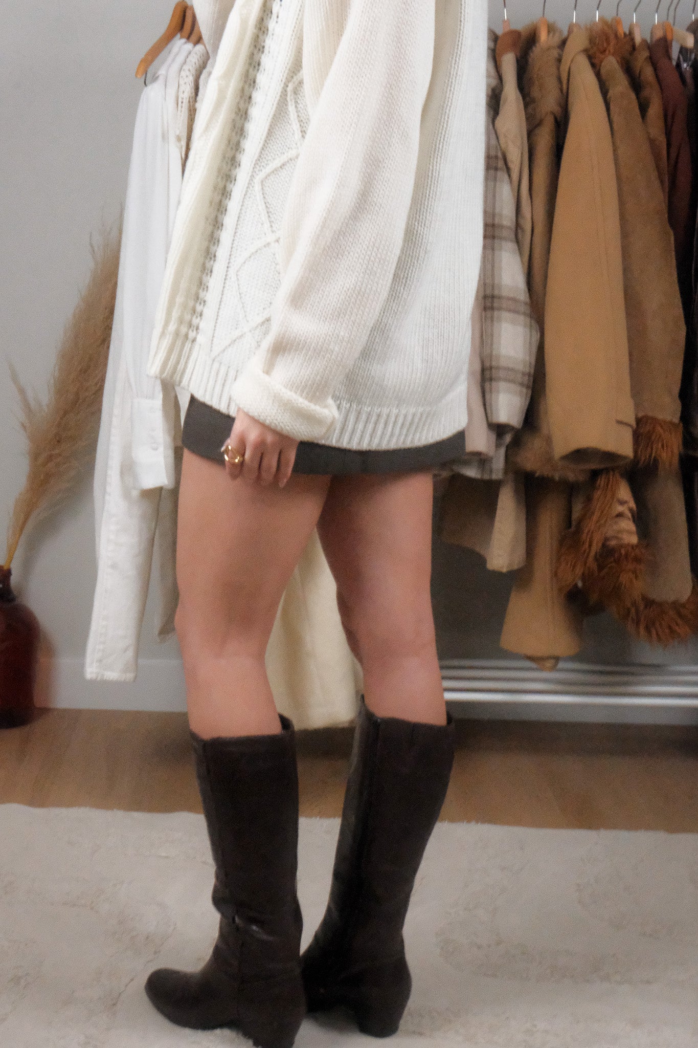 Vintage x Chunky Cardigan (XL)