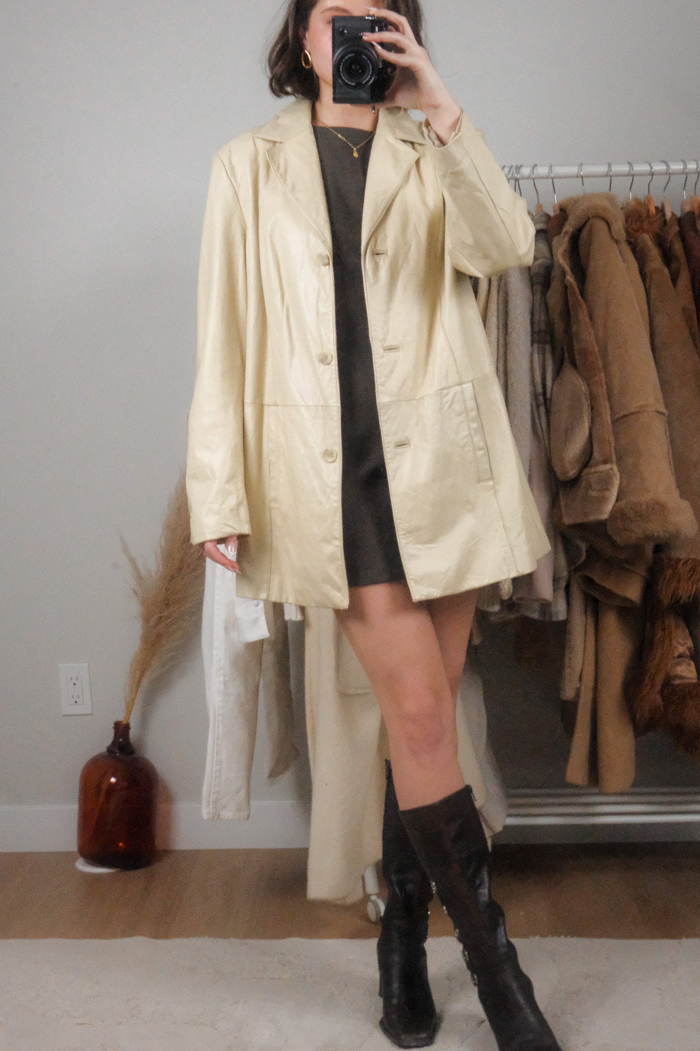 Vintage x Danier Leather Jacket (L)