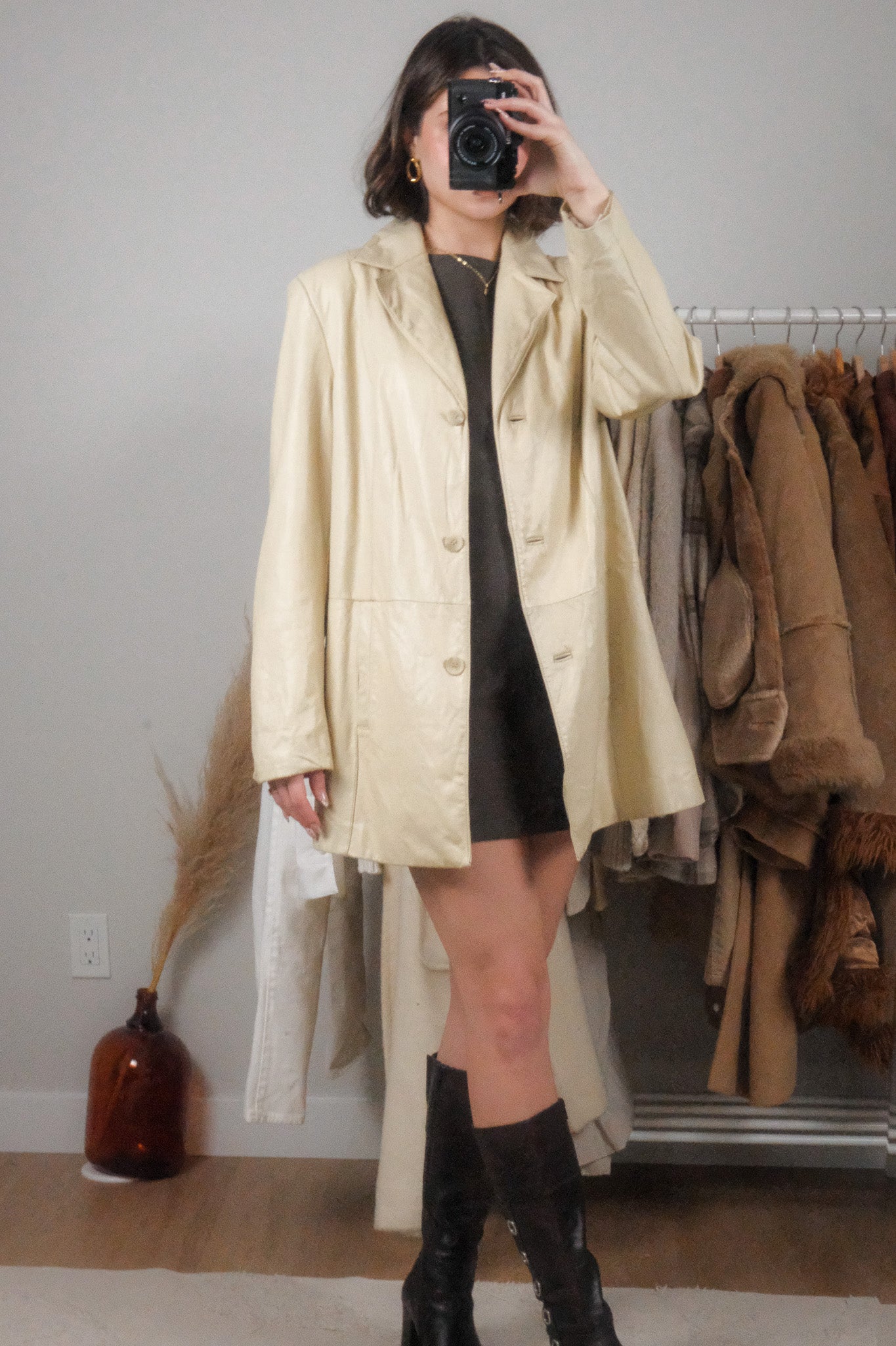 Vintage x Danier Leather Jacket (L)
