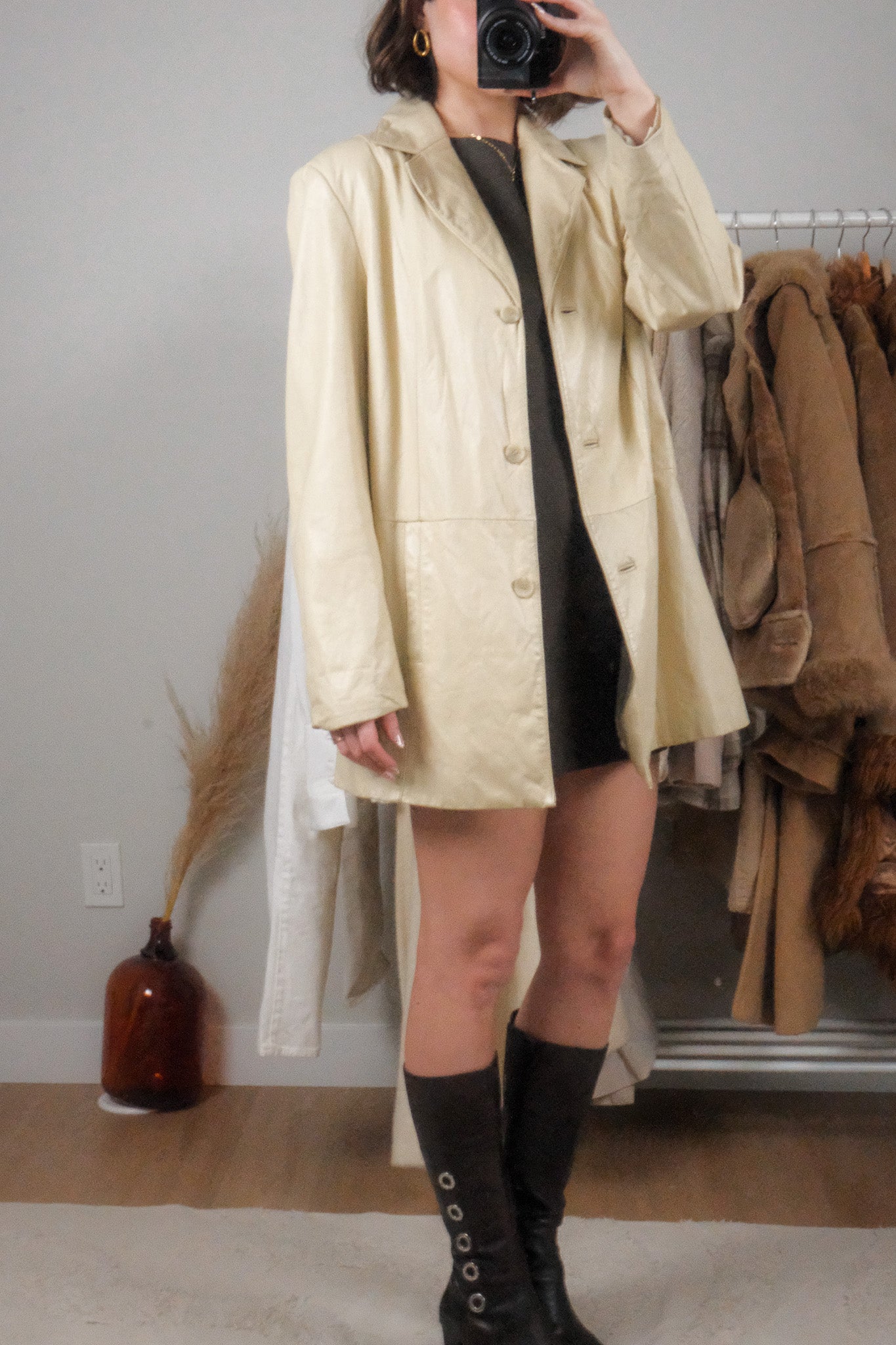 Vintage x Danier Leather Jacket (L)