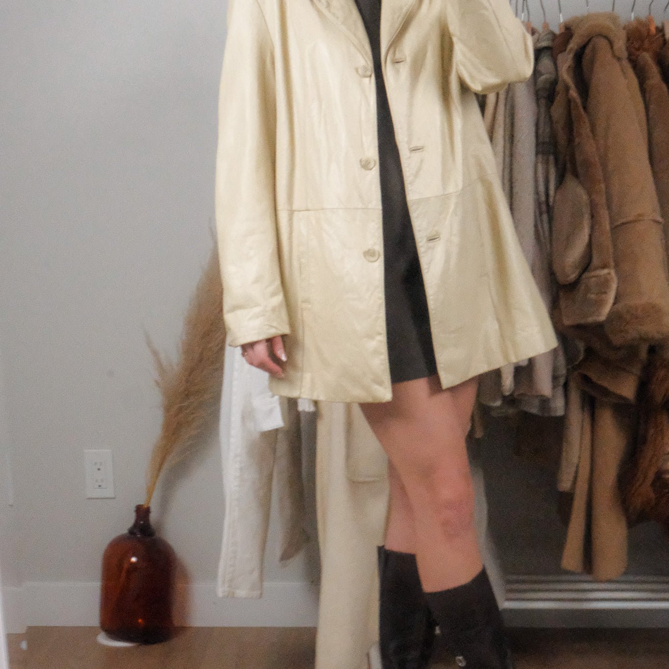 Vintage x Danier Leather Jacket (L)