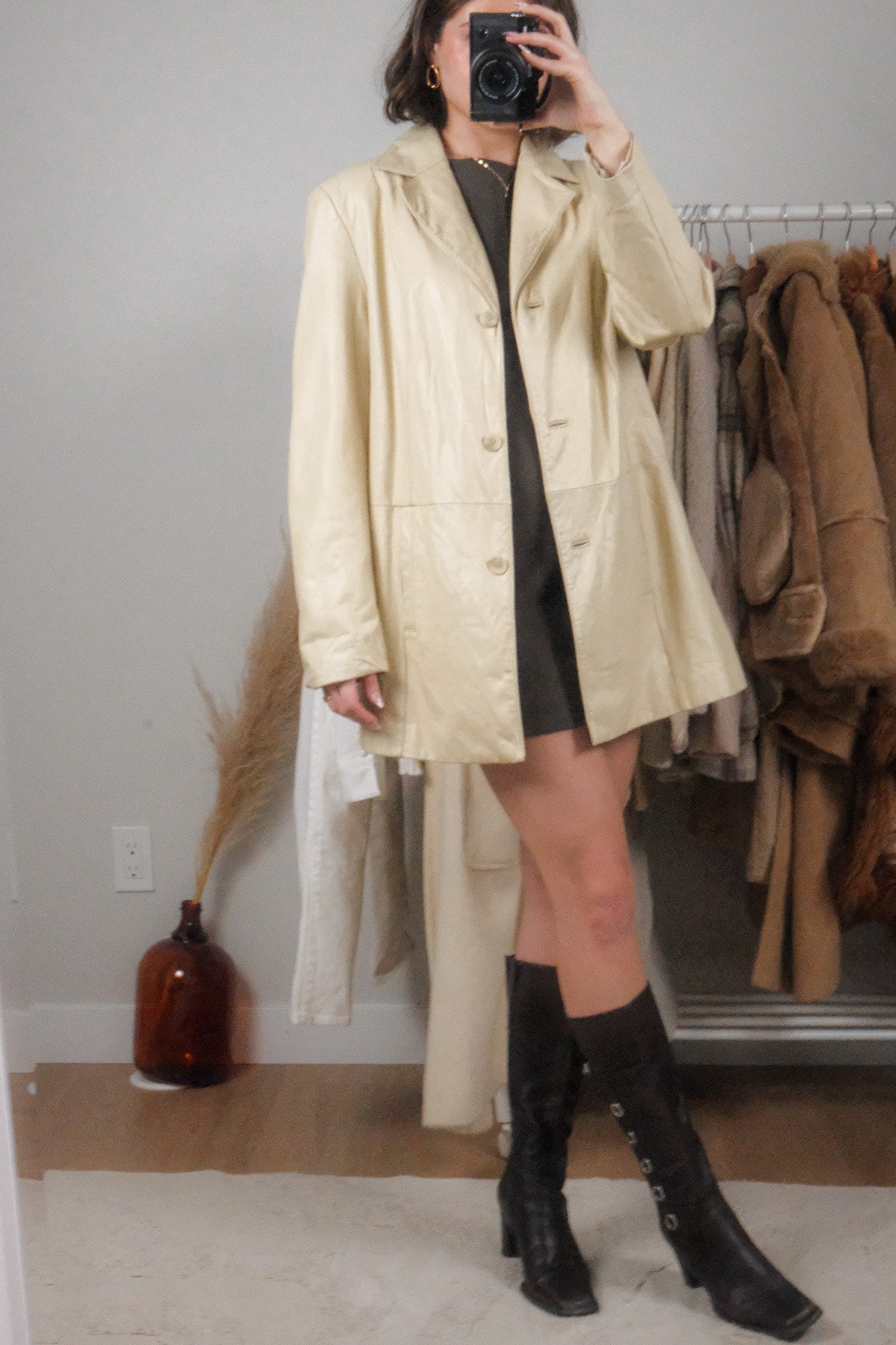 Vintage x Danier Leather Jacket (L)