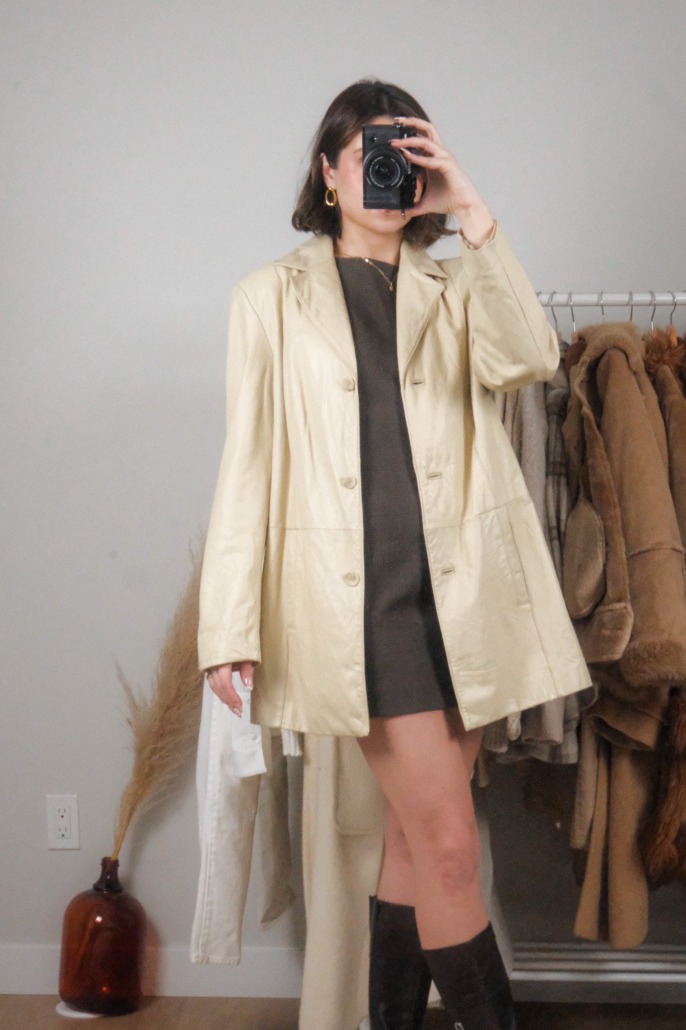 Vintage x Danier Leather Jacket (L)