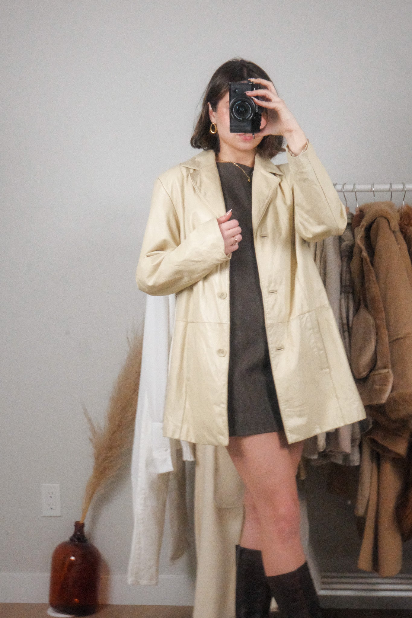 Vintage x Danier Leather Jacket (L)