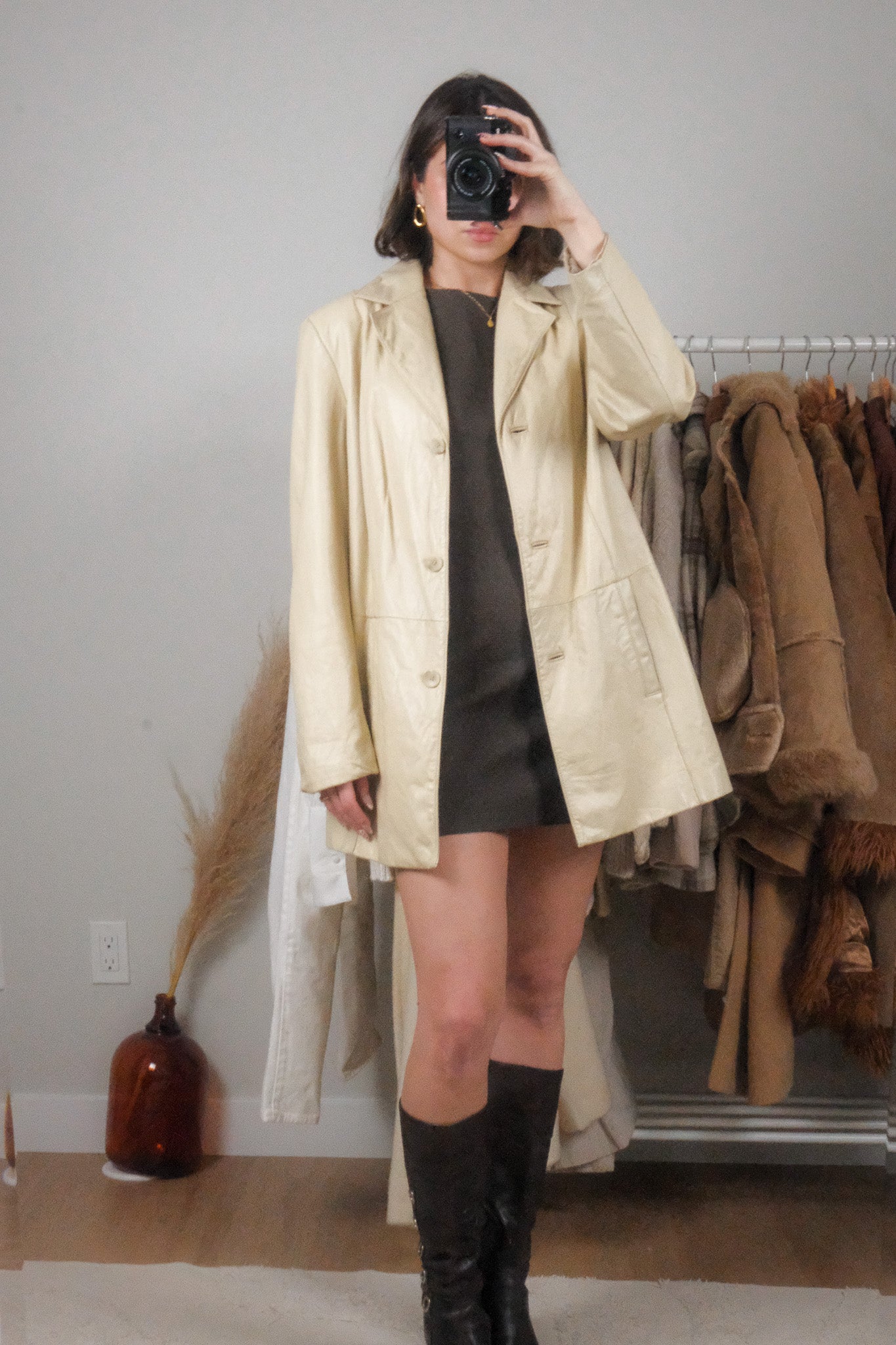 Vintage x Danier Leather Jacket (L)