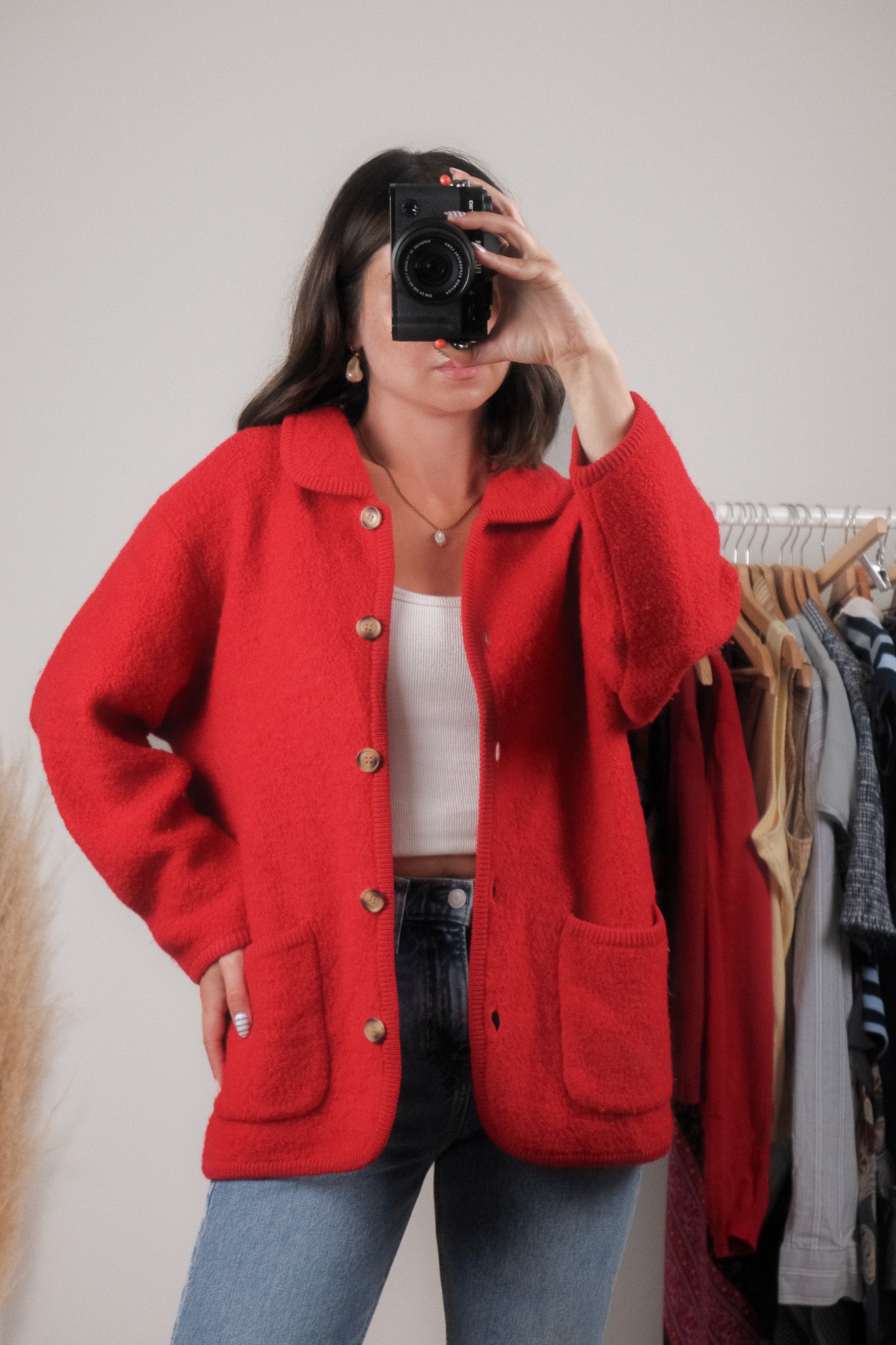 Vintage x 100% Wool Shacket (S/M)