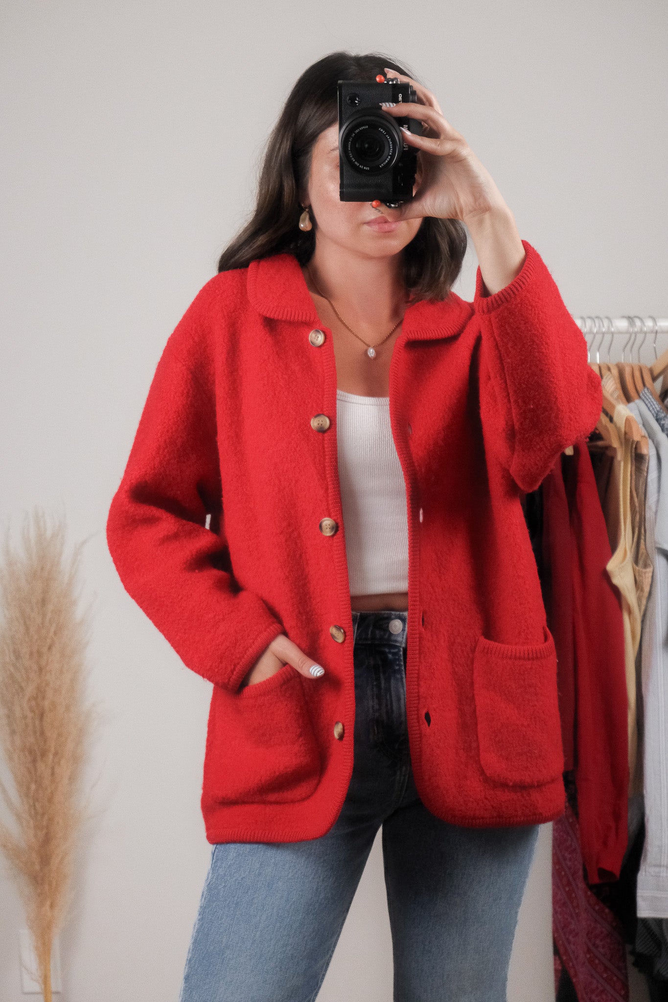 Vintage x 100% Wool Shacket (S/M)