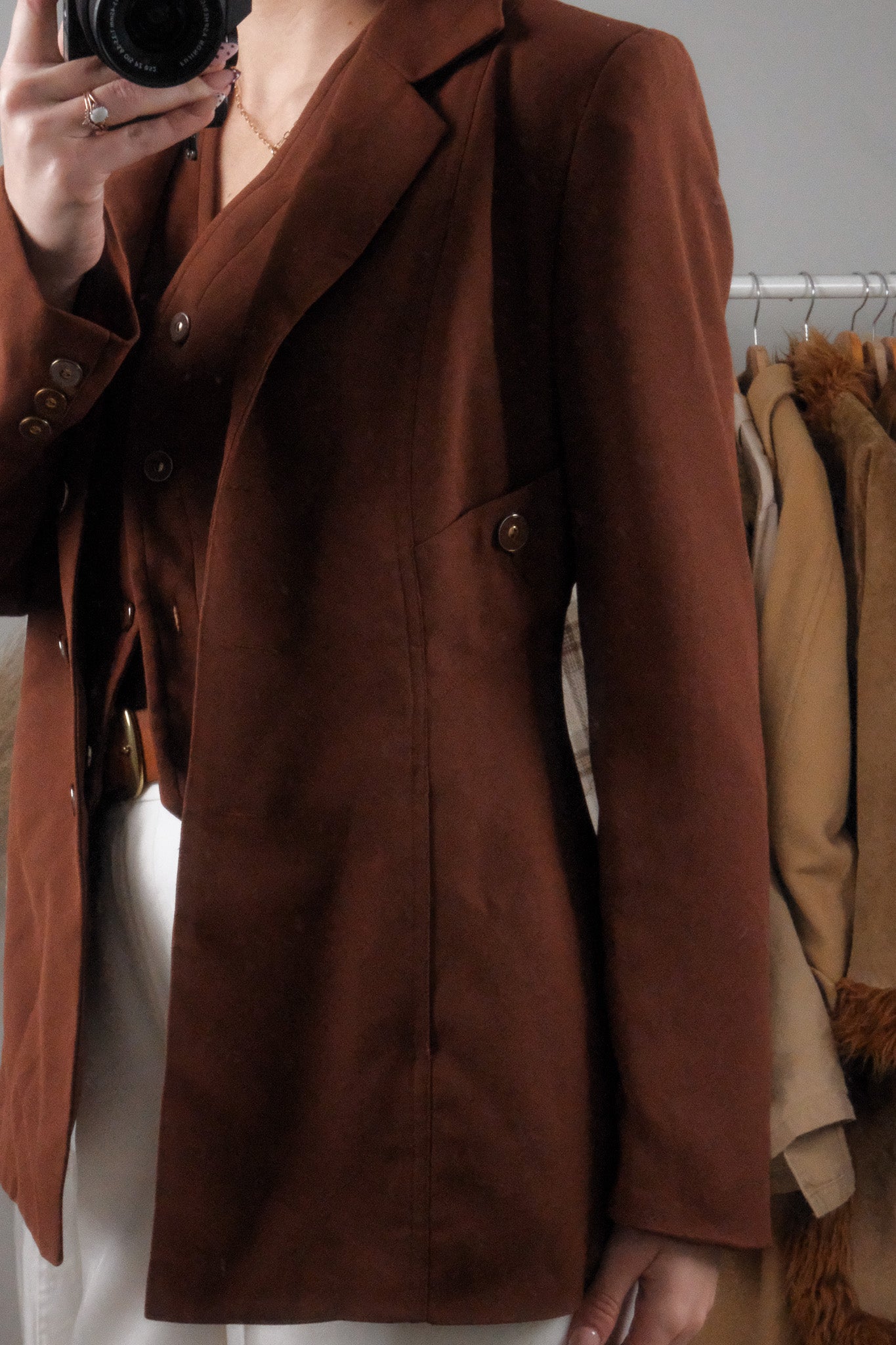 Made in USA x Vintage x Vest + Blazer Set (S)