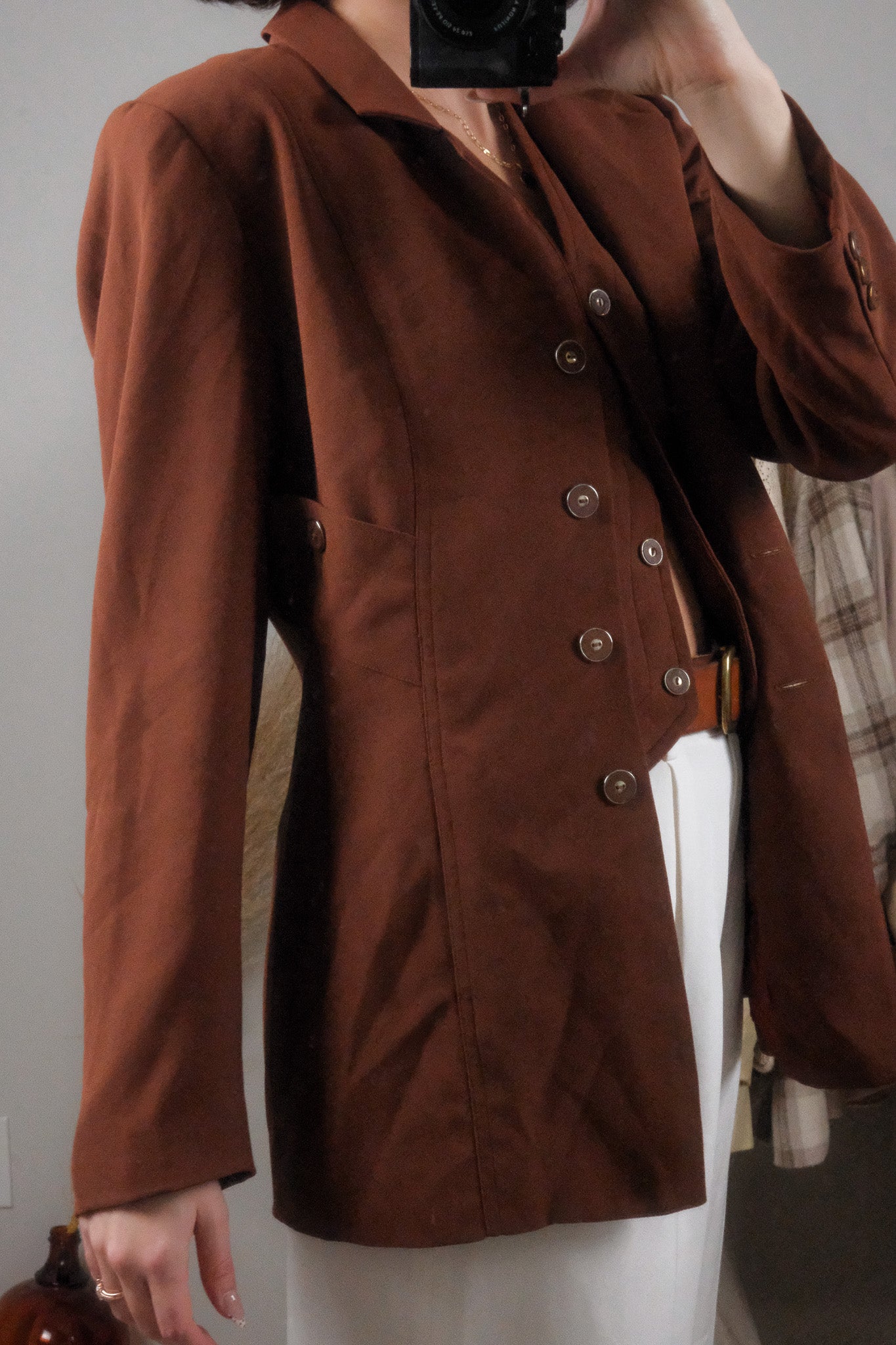 Made in USA x Vintage x Vest + Blazer Set (S)
