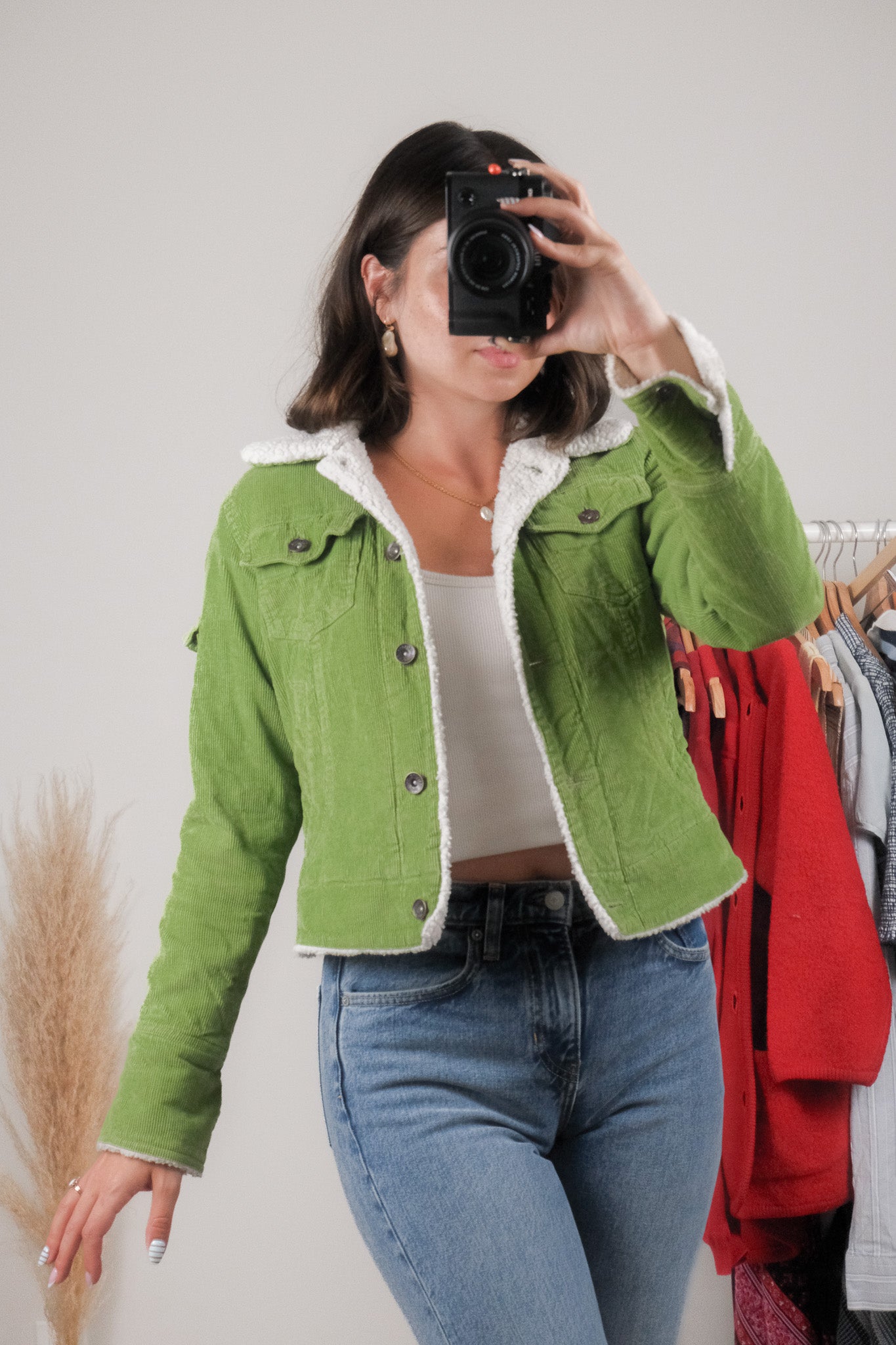 Vintage x Sherpa Lined Cotton Corduroy Jacket (XS)