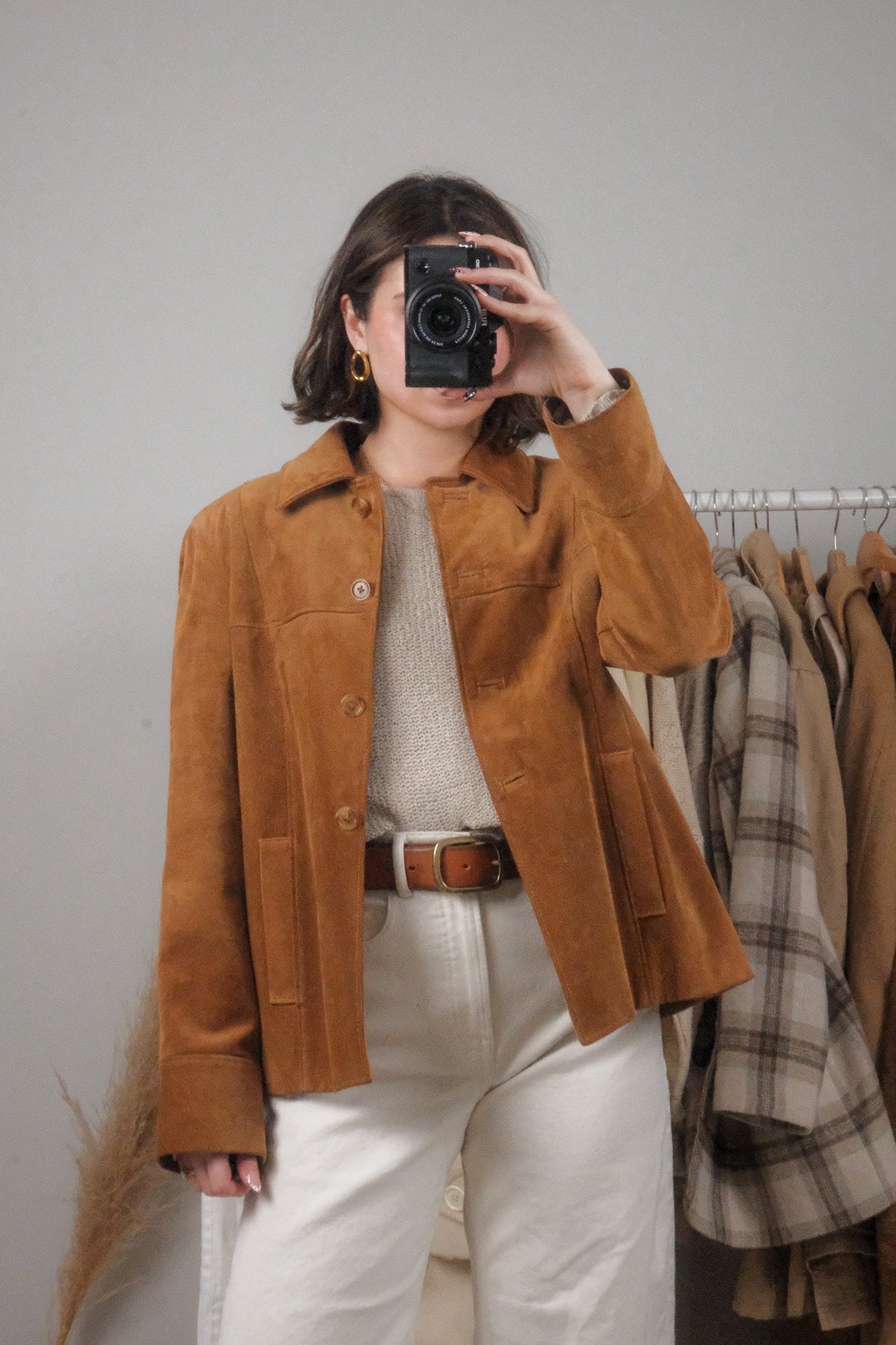 Vintage x Holt Renefrew Suede Blazer (6/8)