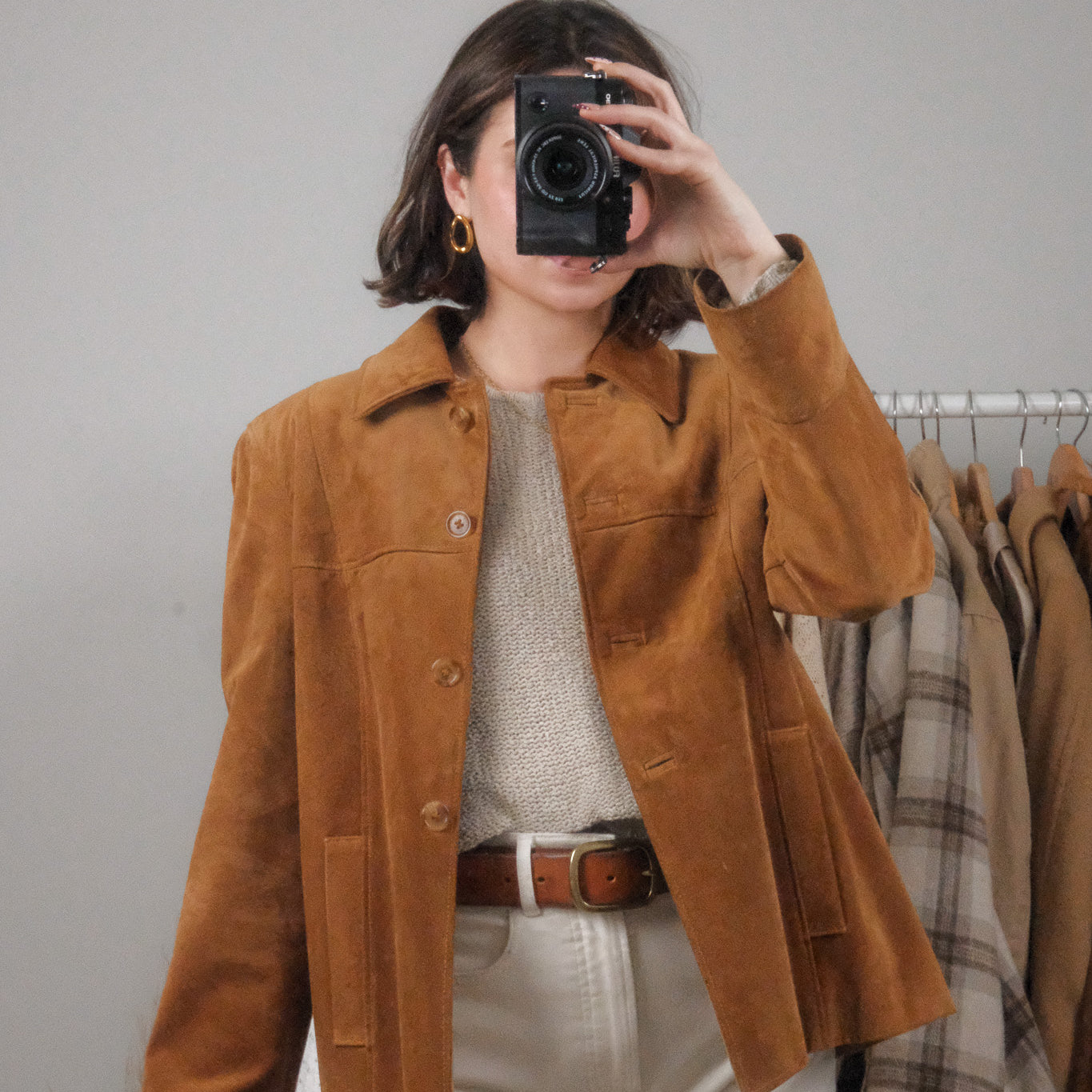 Vintage x Holt Renefrew Suede Blazer (6/8)