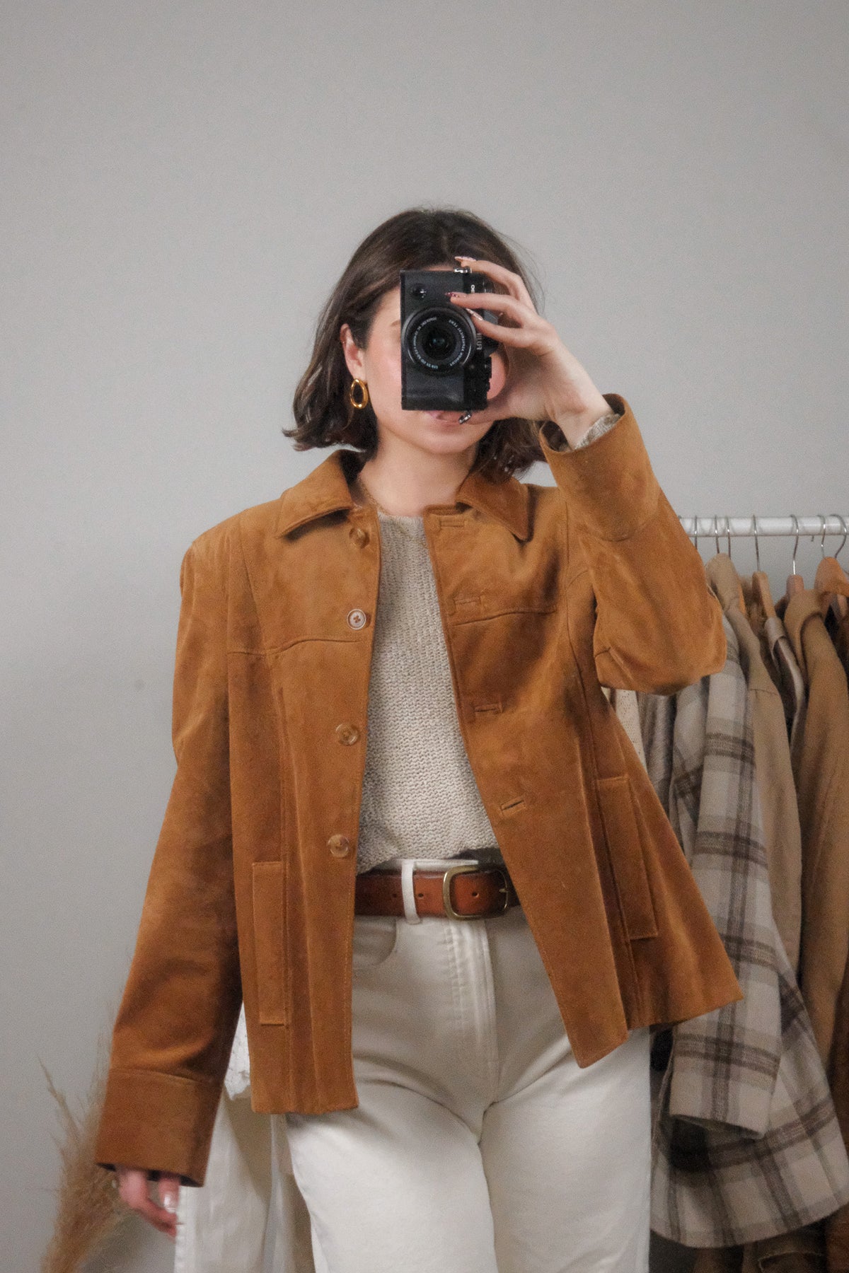 Vintage x Holt Renefrew Suede Blazer (6/8)