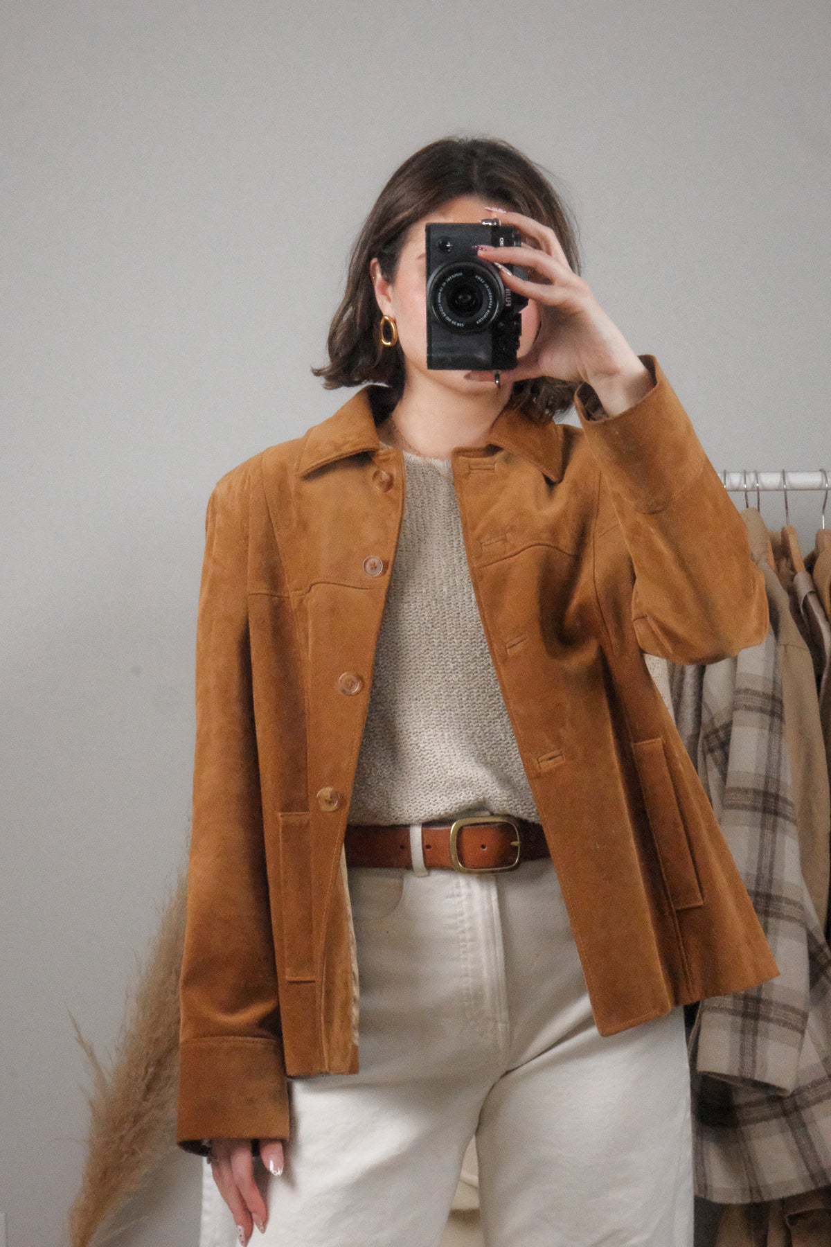 Vintage x Holt Renefrew Suede Blazer (6/8)