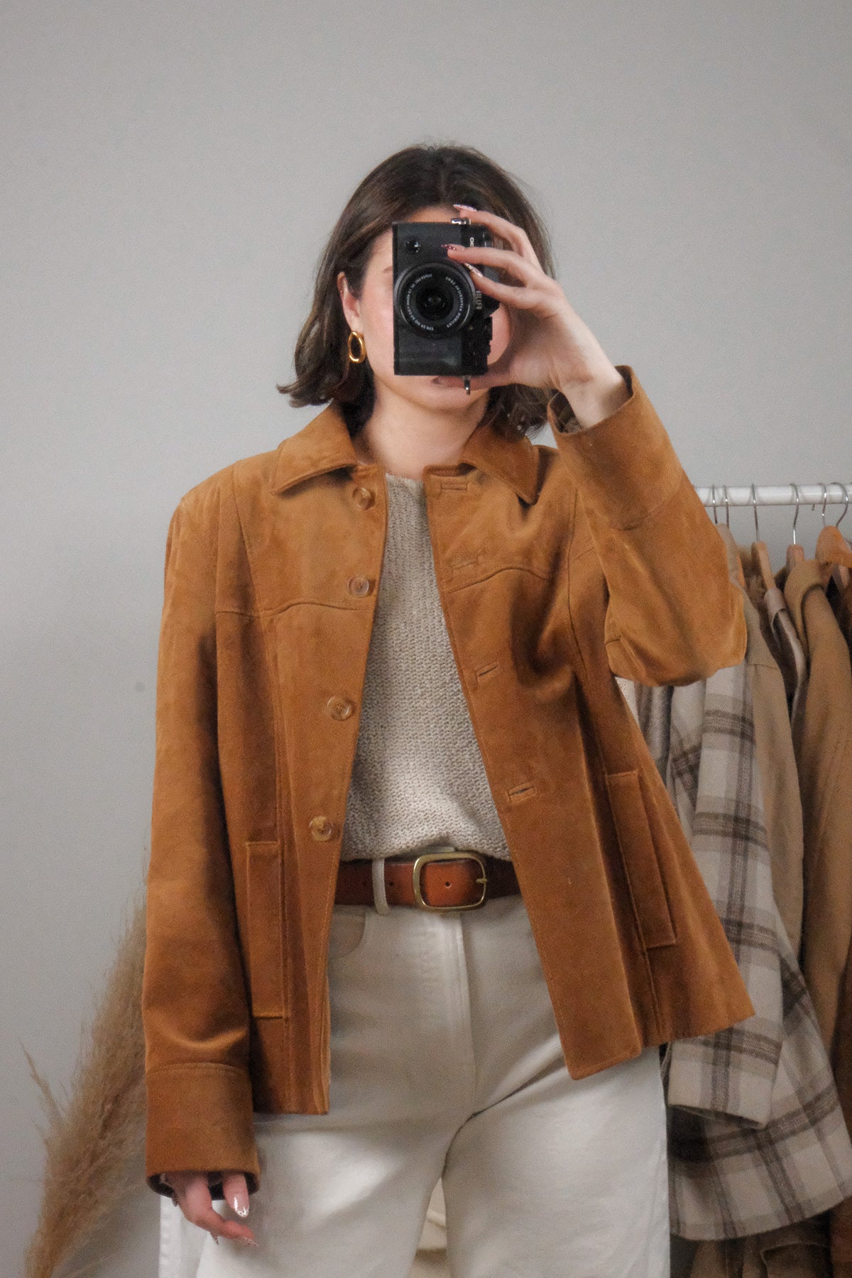 Vintage x Holt Renefrew Suede Blazer (6/8)