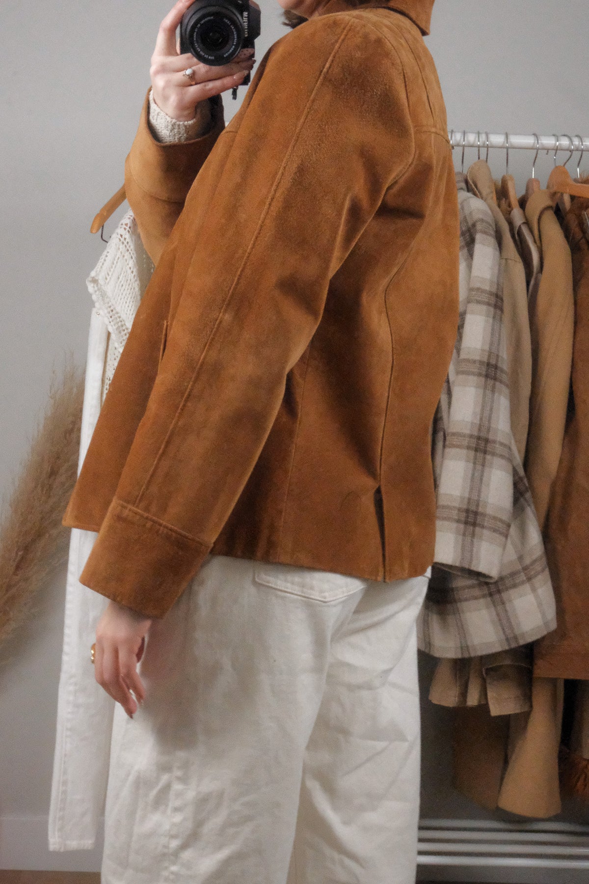 Vintage x Holt Renefrew Suede Blazer (6/8)