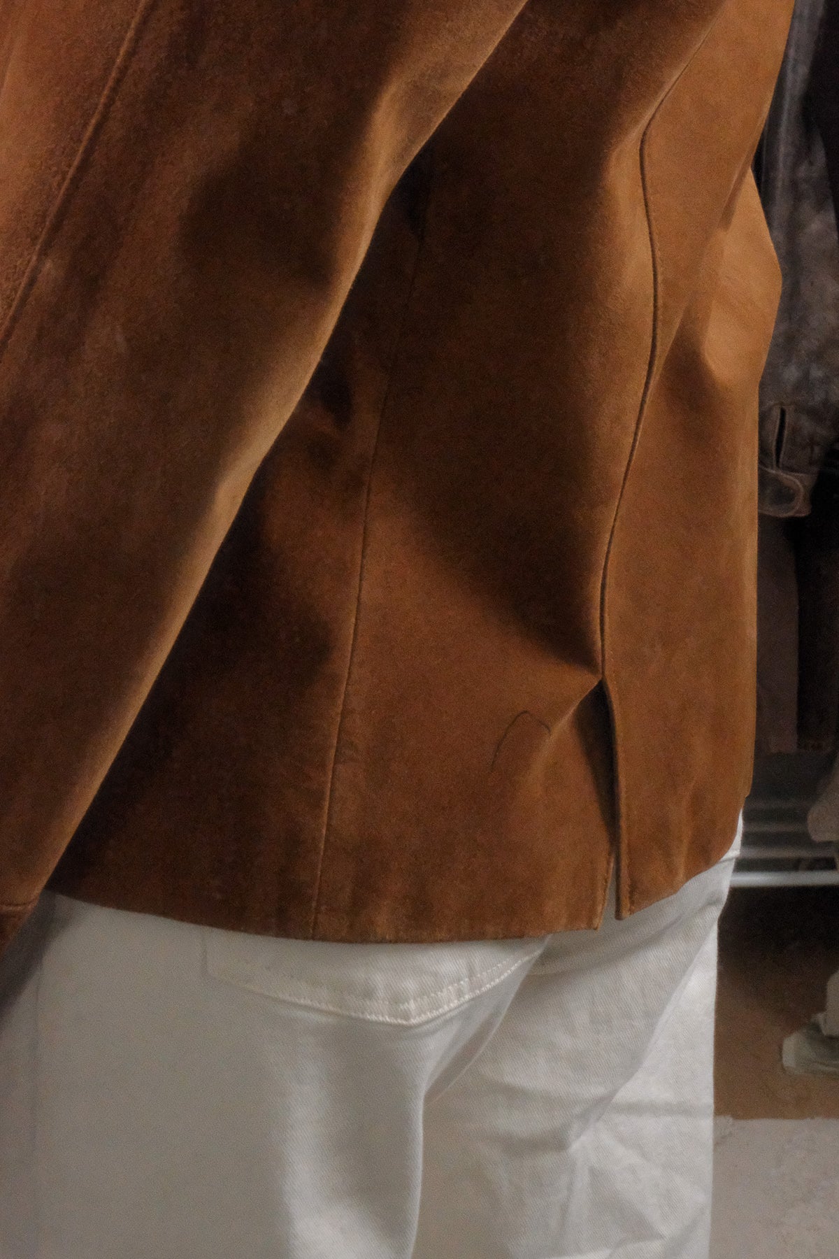 Vintage x Holt Renefrew Suede Blazer (6/8)