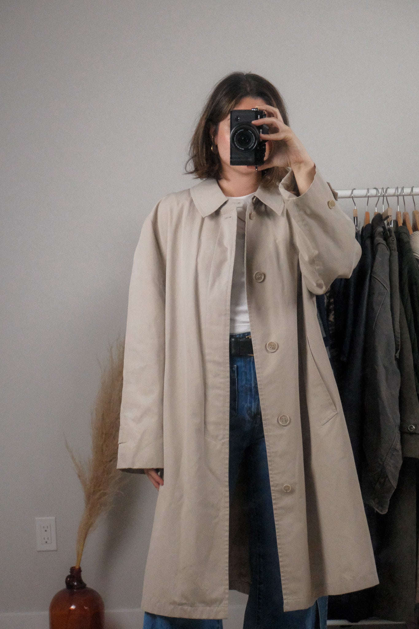 Vintage x Trench Coat (M/L)