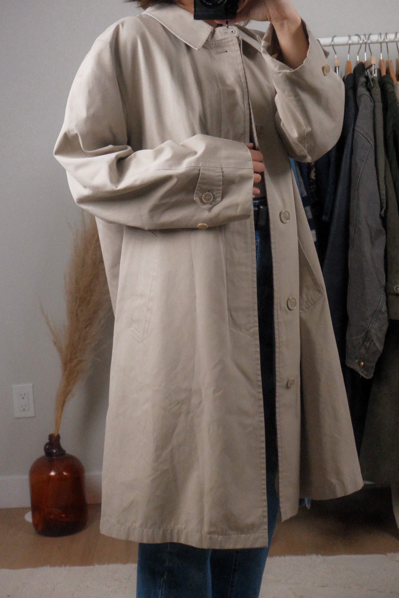 Vintage x Trench Coat (M/L)
