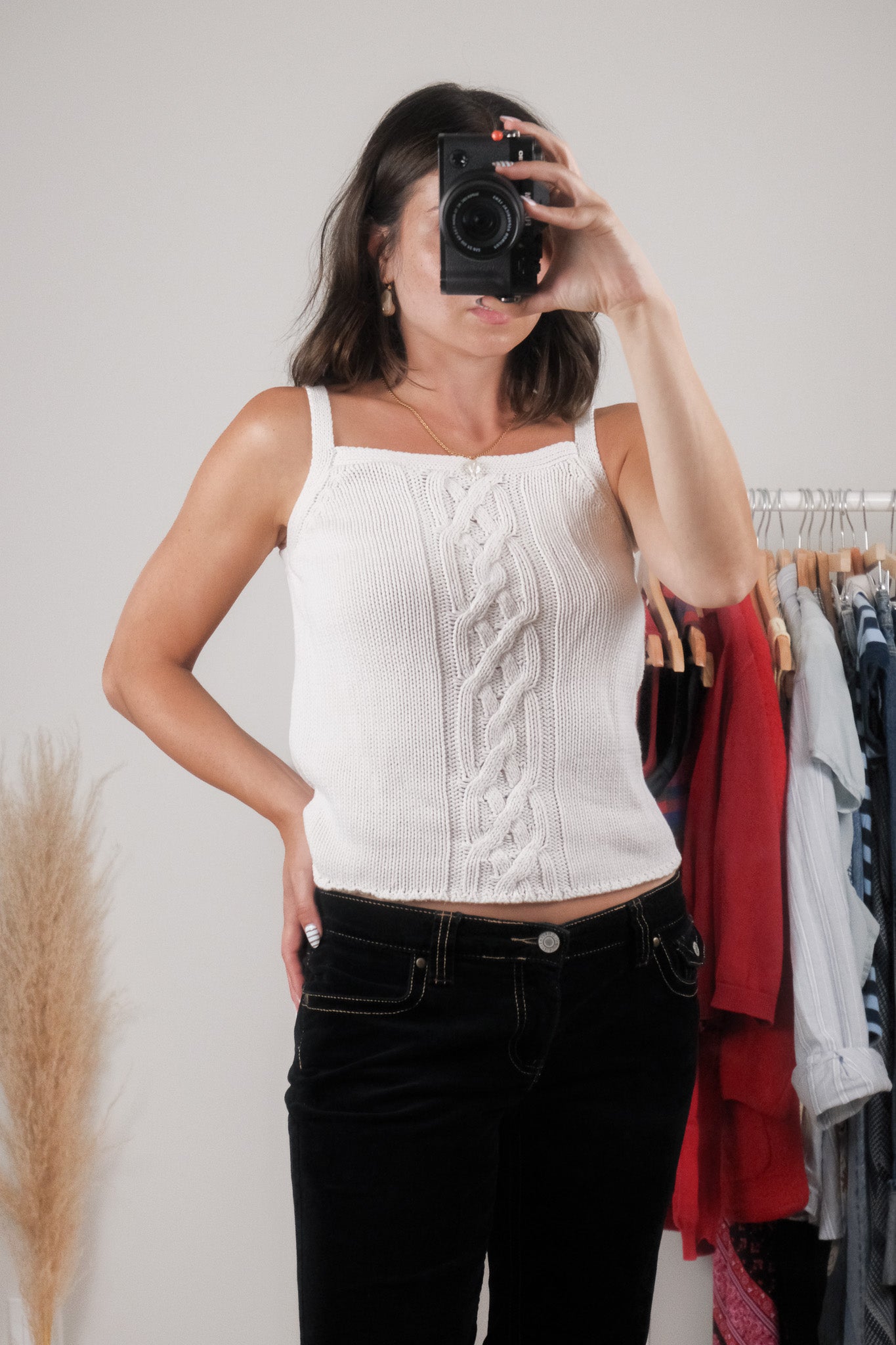Vintage x Knit Tank Top (S)