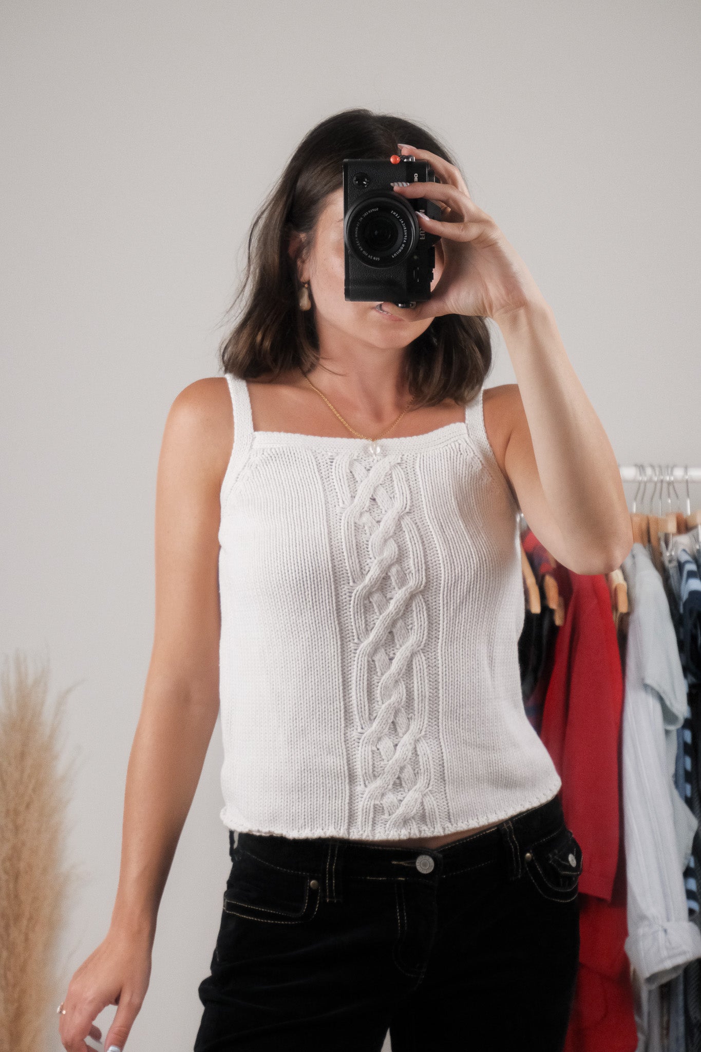 Vintage x Knit Tank Top (S)
