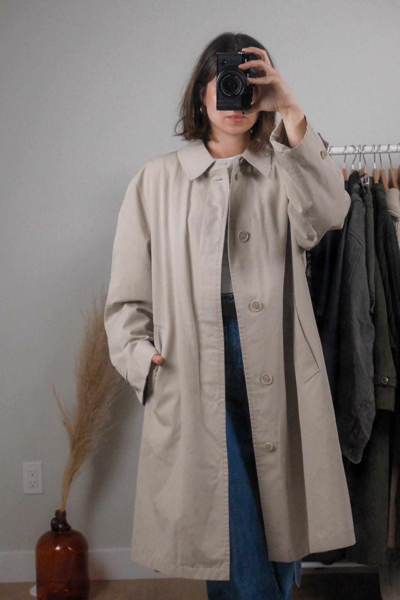Vintage x Trench Coat (M/L)