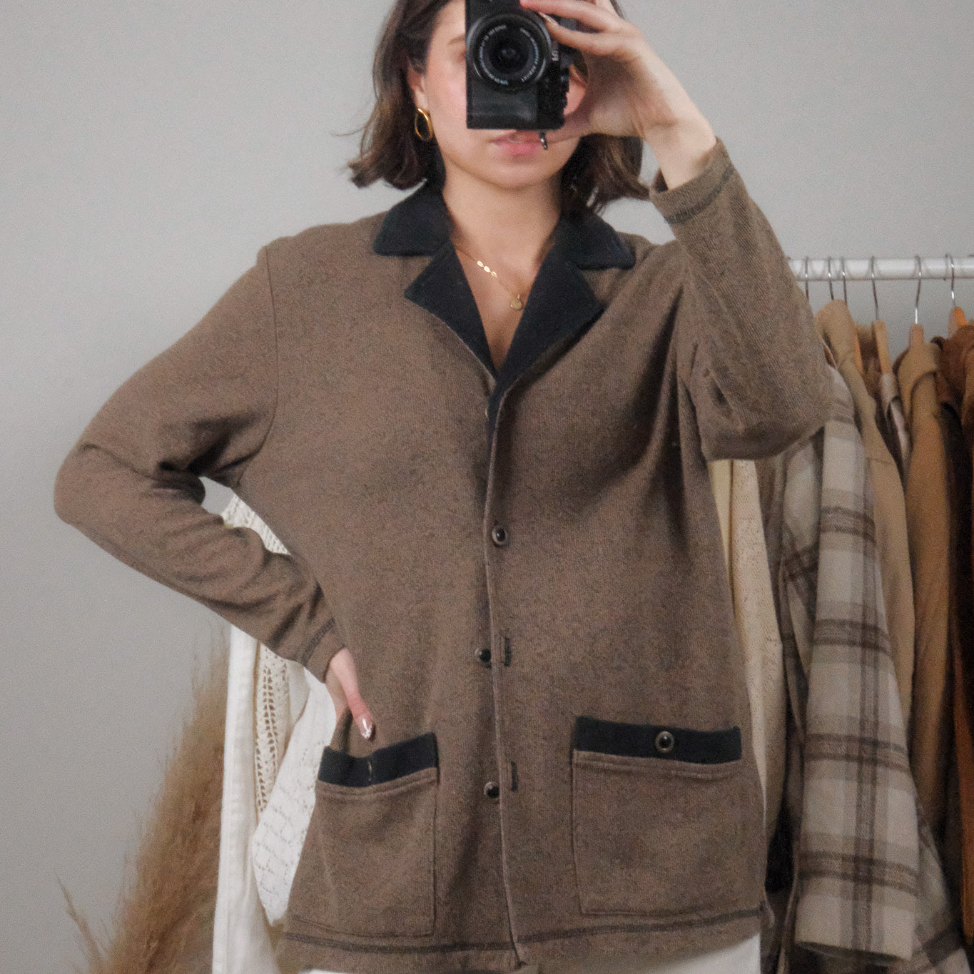 Made in Canada x Vintage x Cardigan (S/M)
