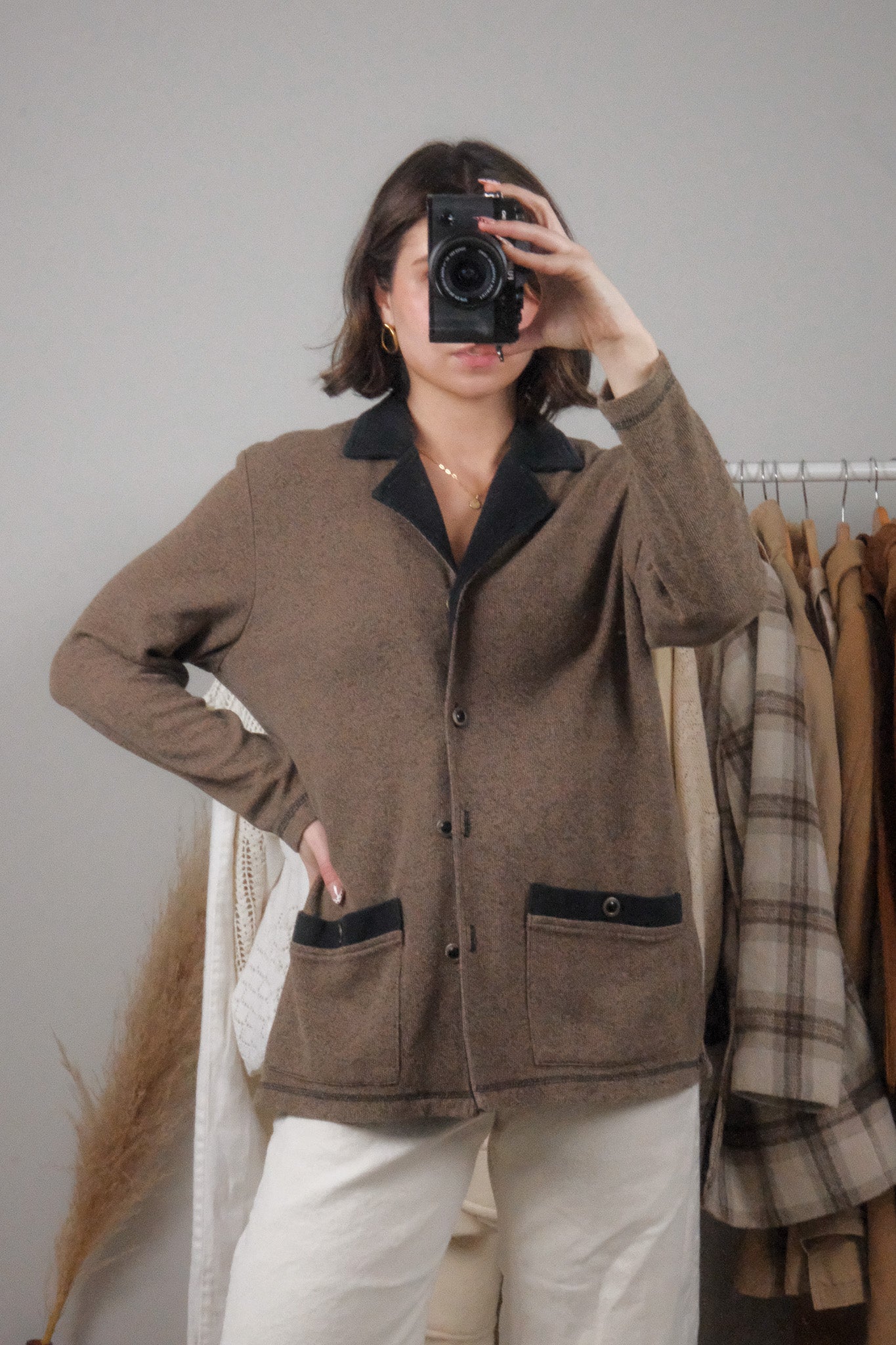Made in Canada x Vintage x Cardigan (S/M)